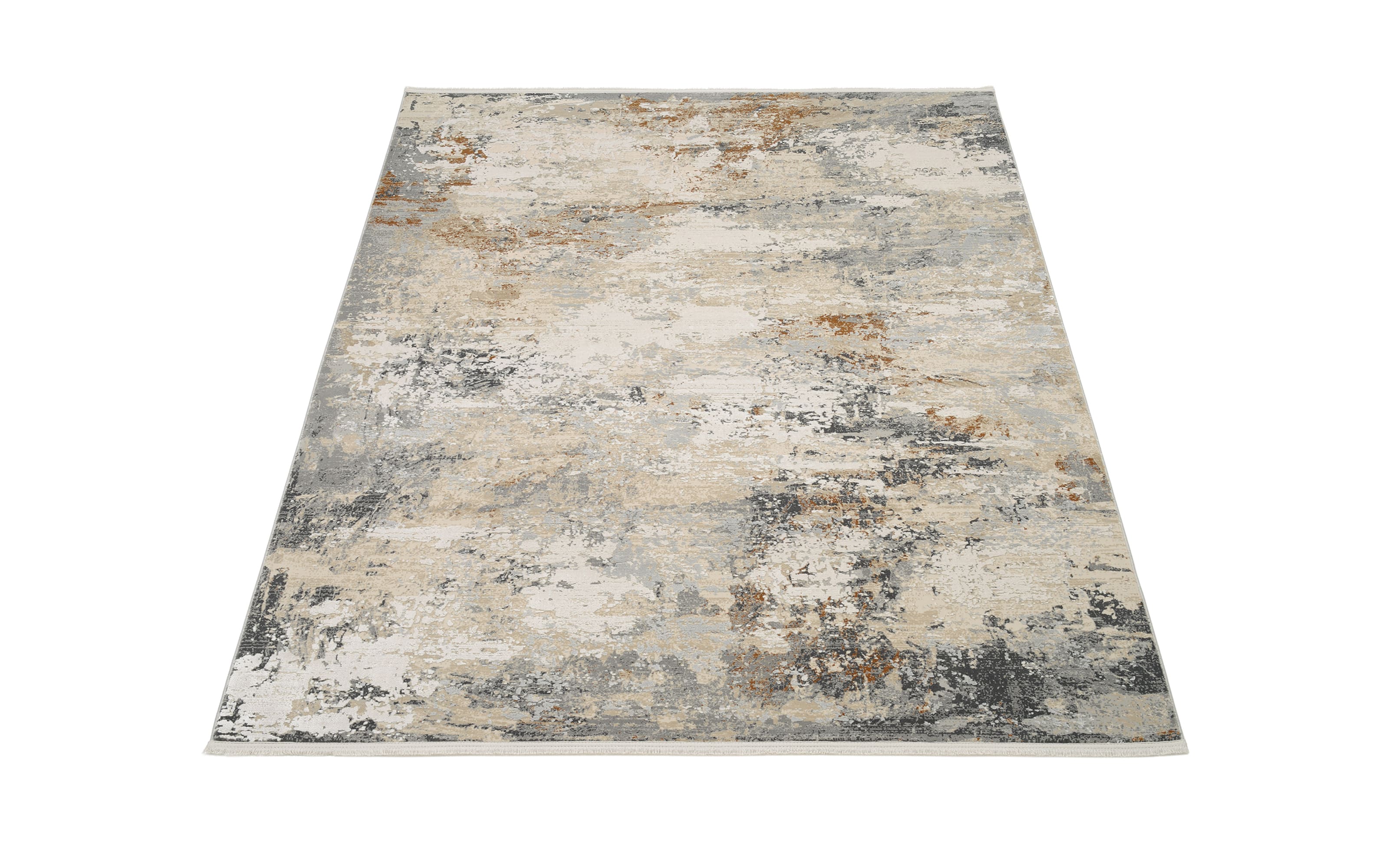Teppich Prestoria Lova, beige/grau, 160 x 230 cm