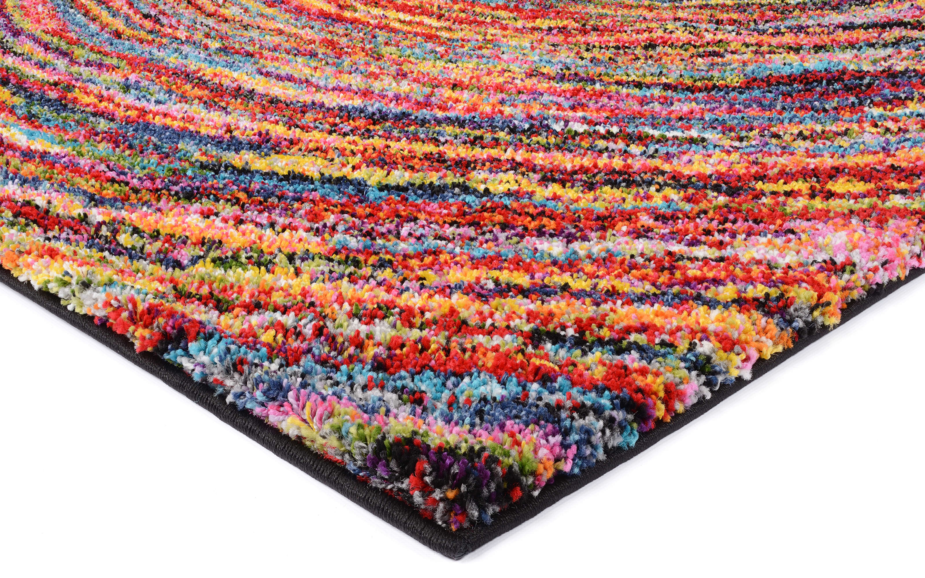 Teppich Explosion Round, mehrfarbig, 160 x 230 cm