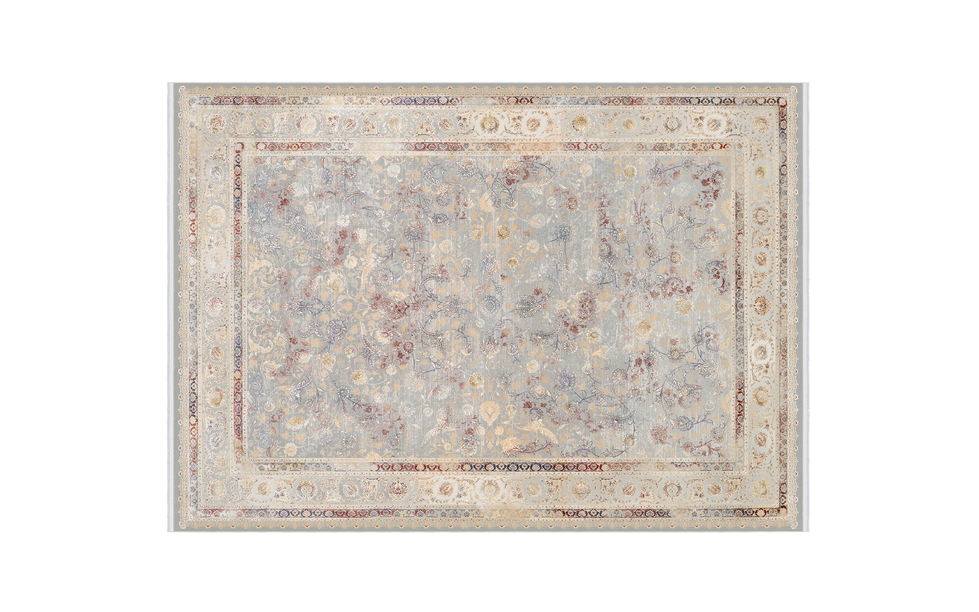 Teppich Majestic Mood, grau/mehrfarbig, 160 x 230 cm