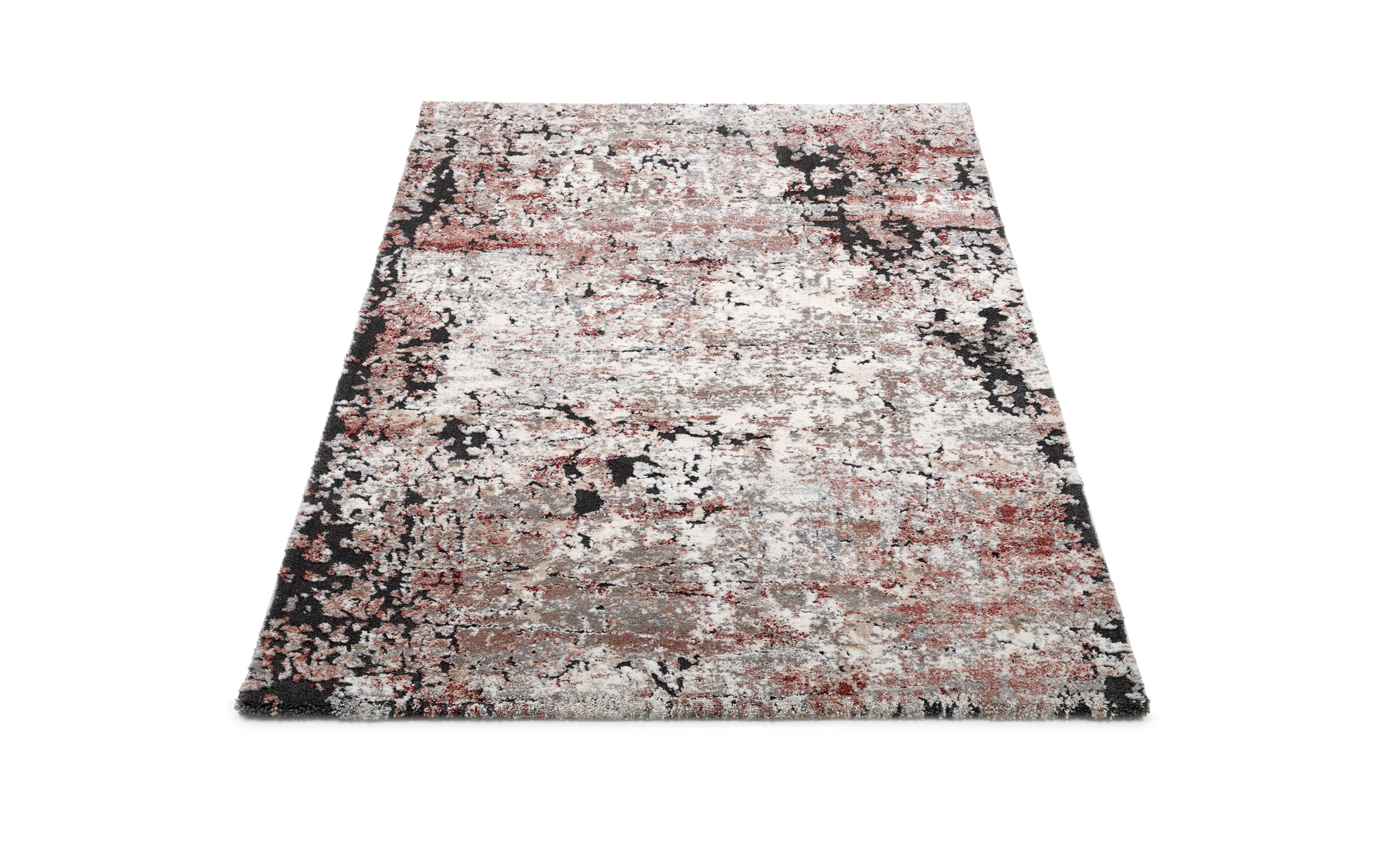 Teppich Tintara Elix, creme/rot, 160 x 230 cm
