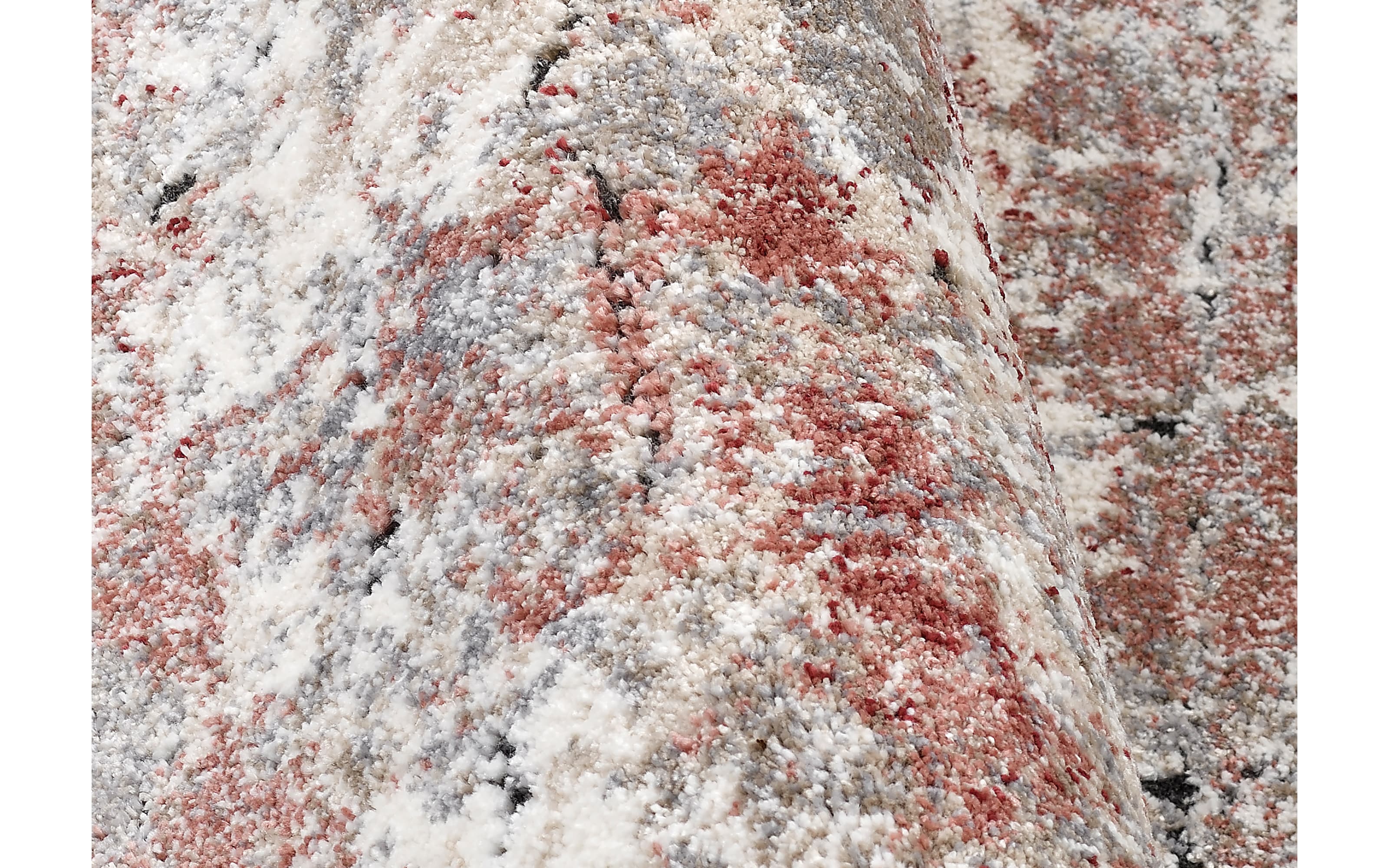 Teppich Tintara Elix, creme/rot, 160 x 230 cm
