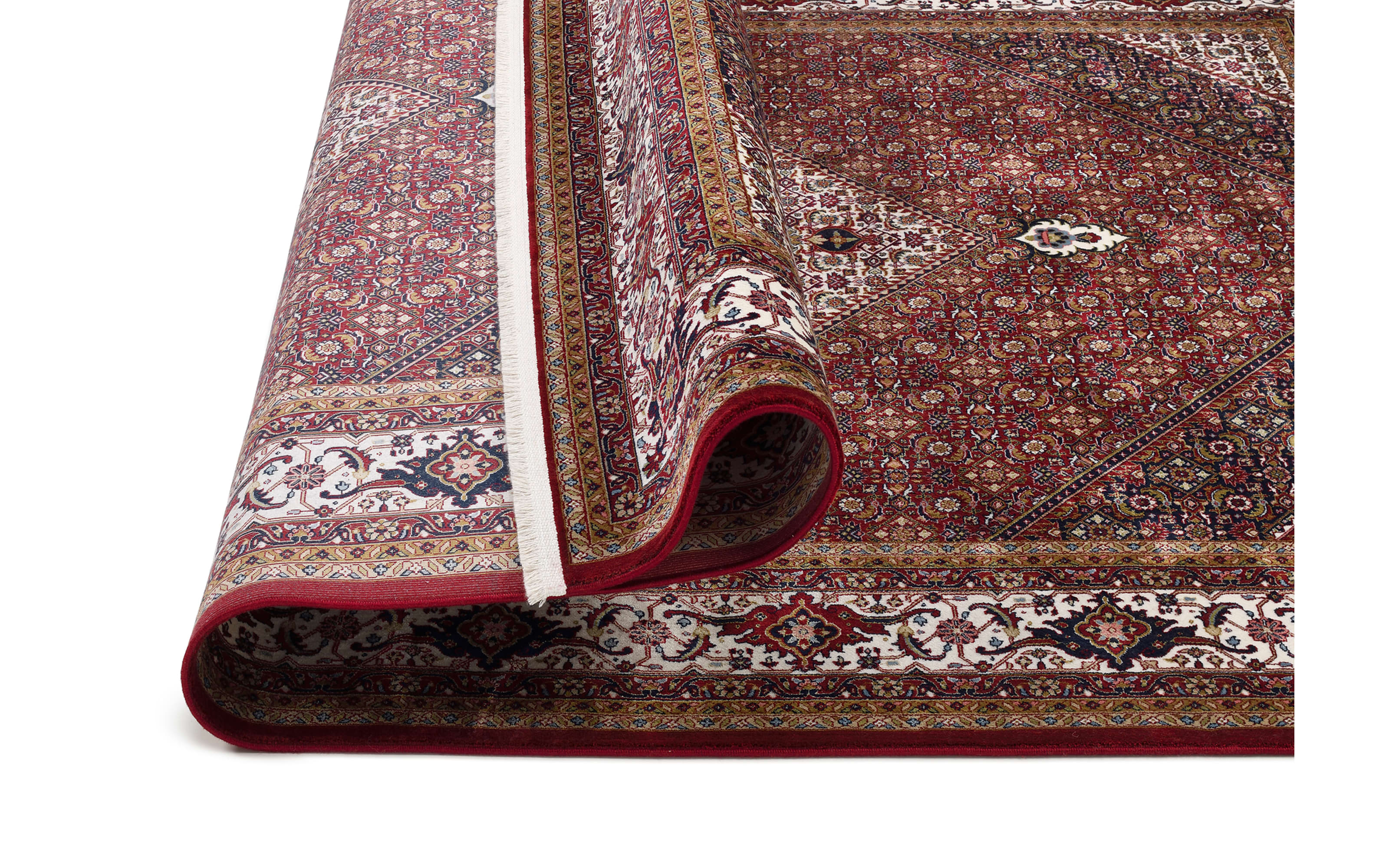 Teppich Seidenwind Bidjar, rot, 140 x 200 cm
