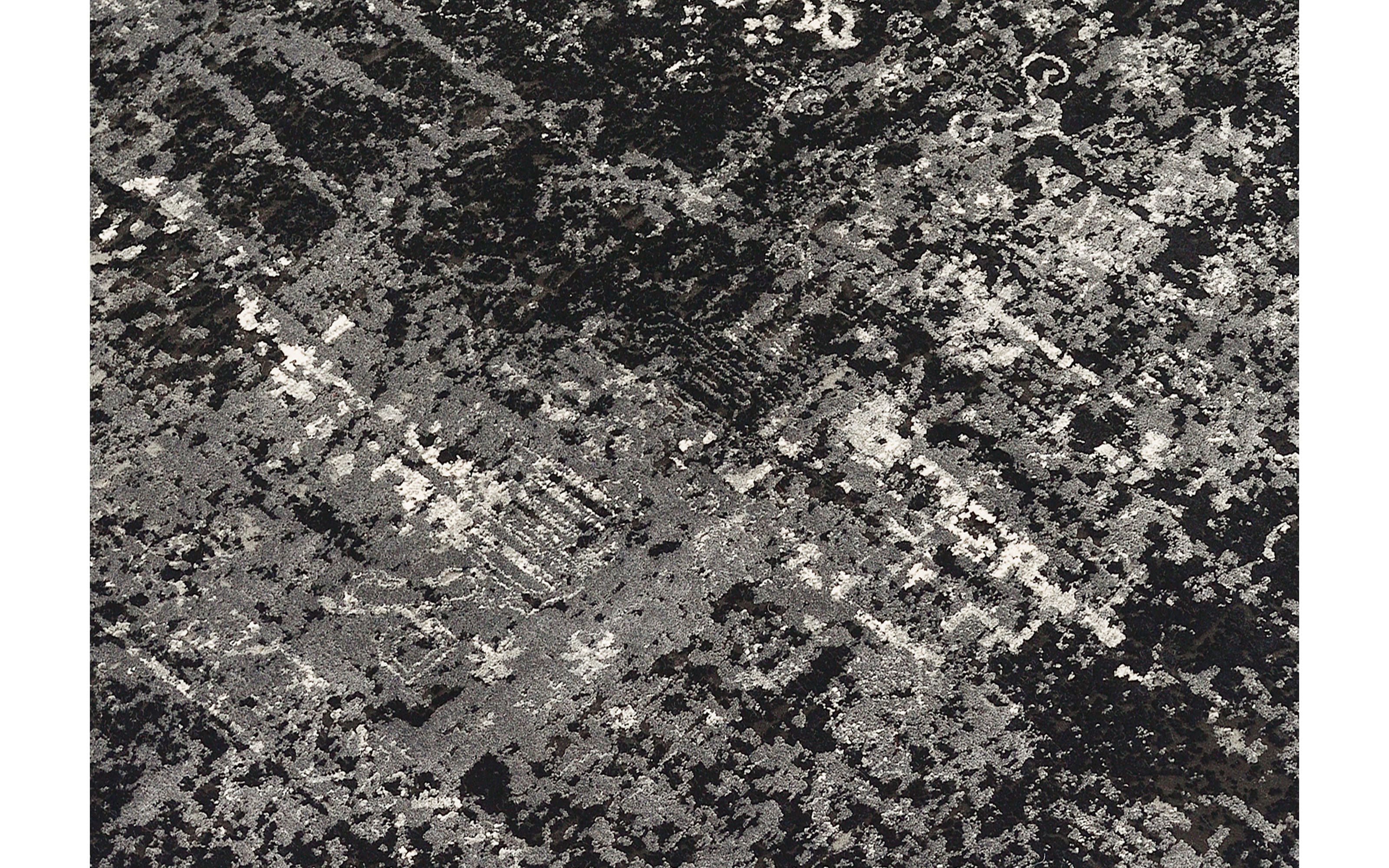 Teppich Glorious Vita,  schwarz/grau, 140 x 200 cm