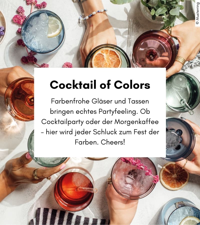 Cocktails Power of Color