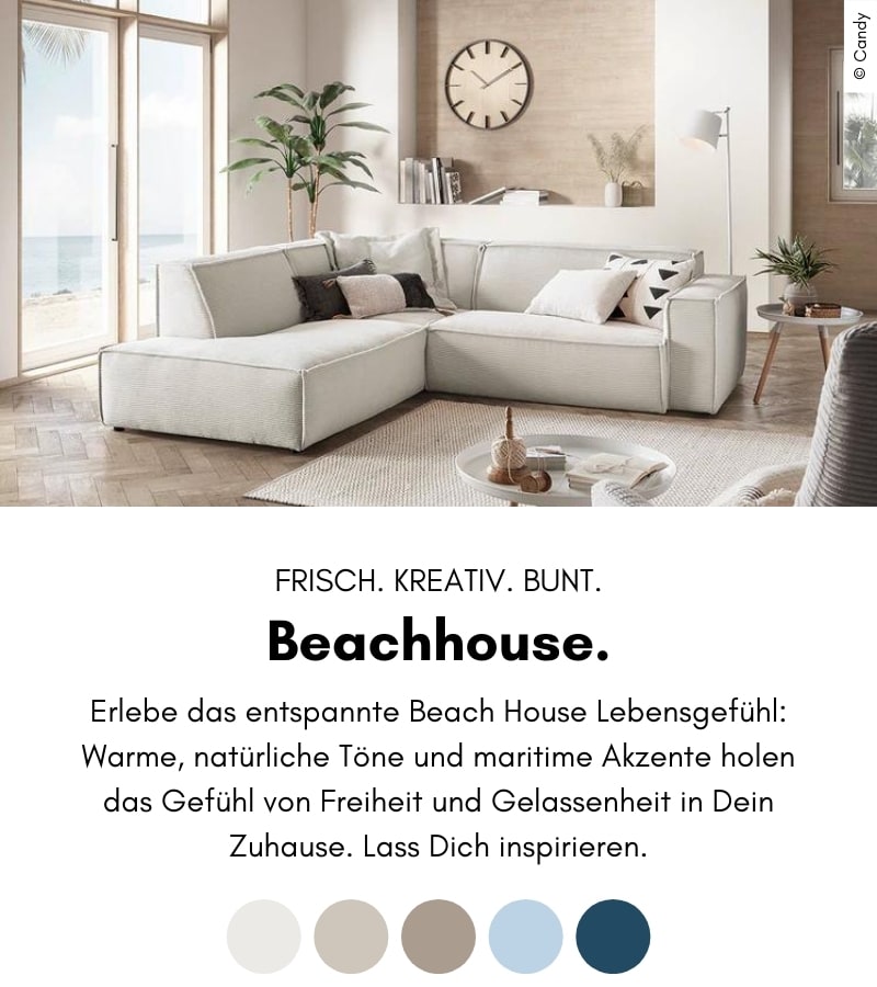 Beachhouse Einrichtungsstil