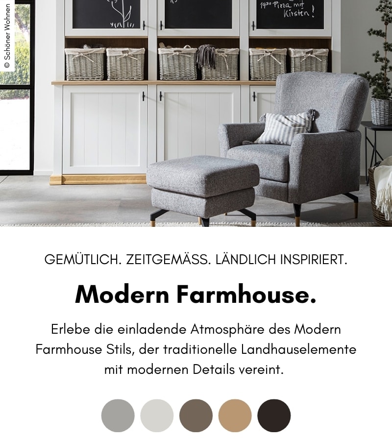 Modern Farmhouse Einrichtungsstil