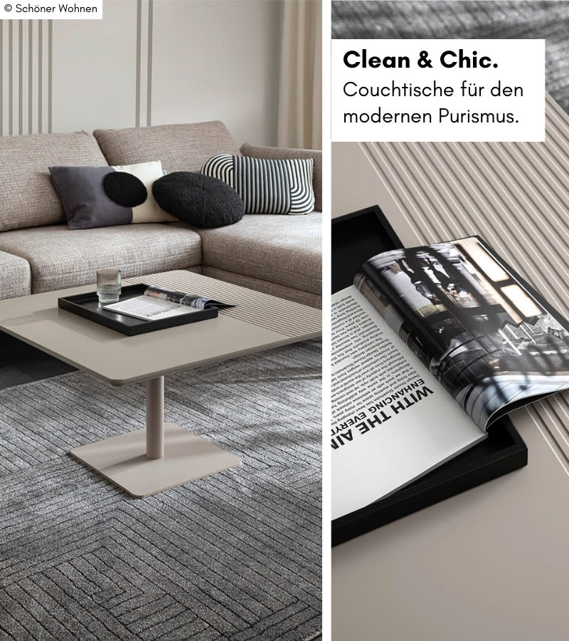 Wohnzimmer Clean and Chic