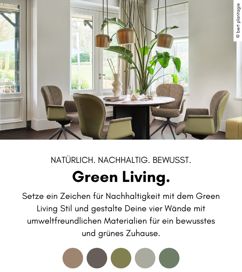 Green Living Einrichtungsstil