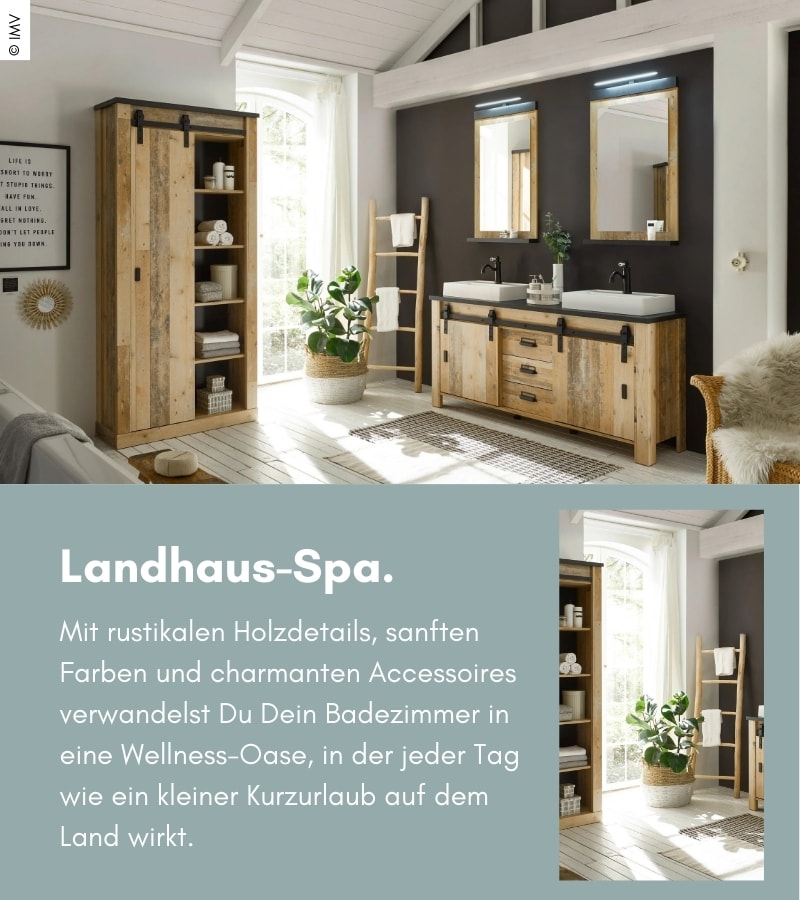 Landhaus Badezimmer