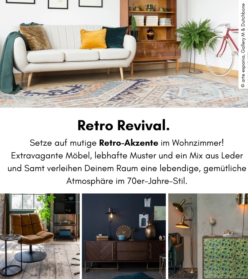 Retro Remix Wohnzimmer