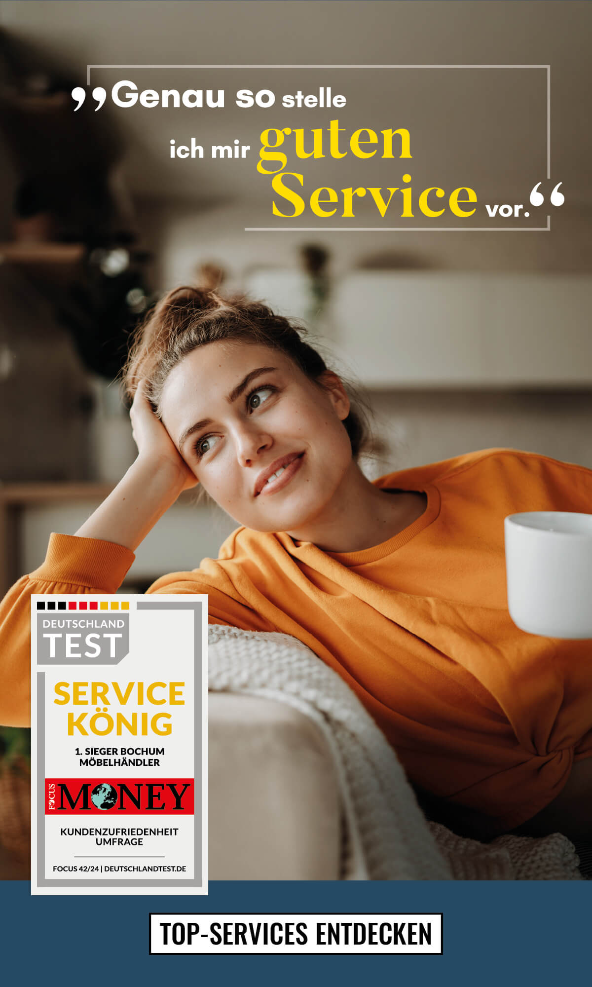 Entdecke unsere ausgezeichneten Services