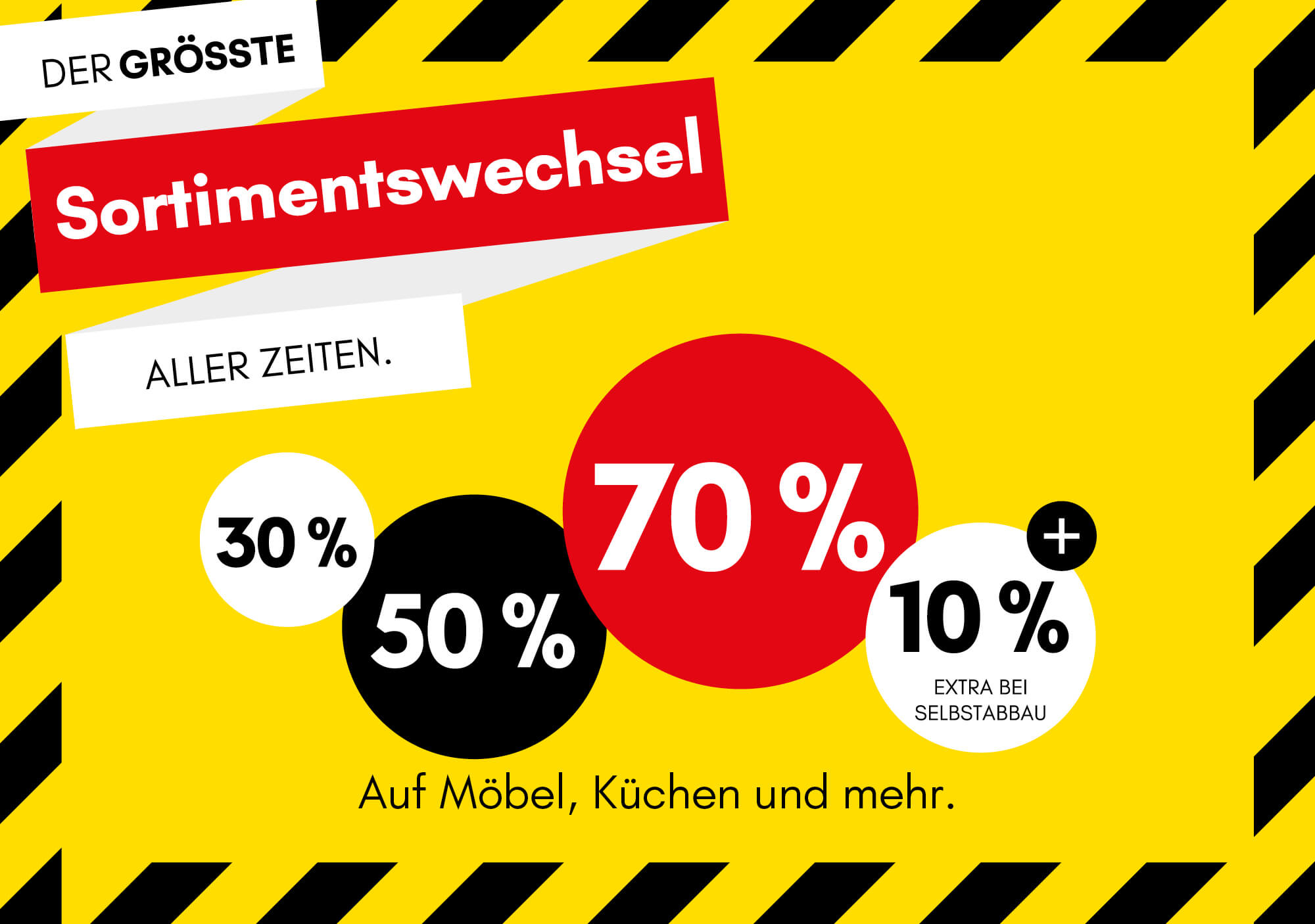 Bis zu 70 % Rabatt