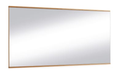 Spiegel Loveno aus Eiche Bianco, 123 x 61 cm