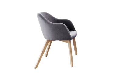 Sessel Theo in grau
