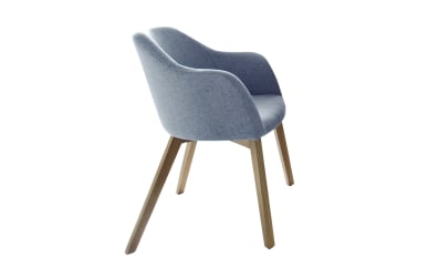 Sessel Theo in eisblau