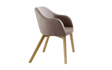 Sessel Theo in taupe