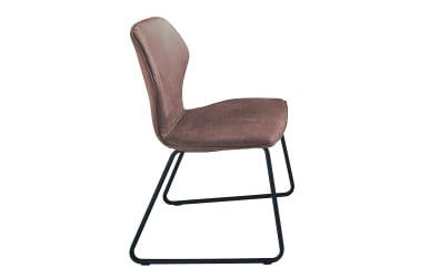 Design-Stuhl in stone