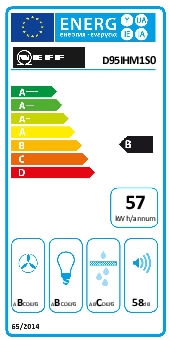 Einbauküche Uno, graphit, inklusive Neff Elektrogeräte