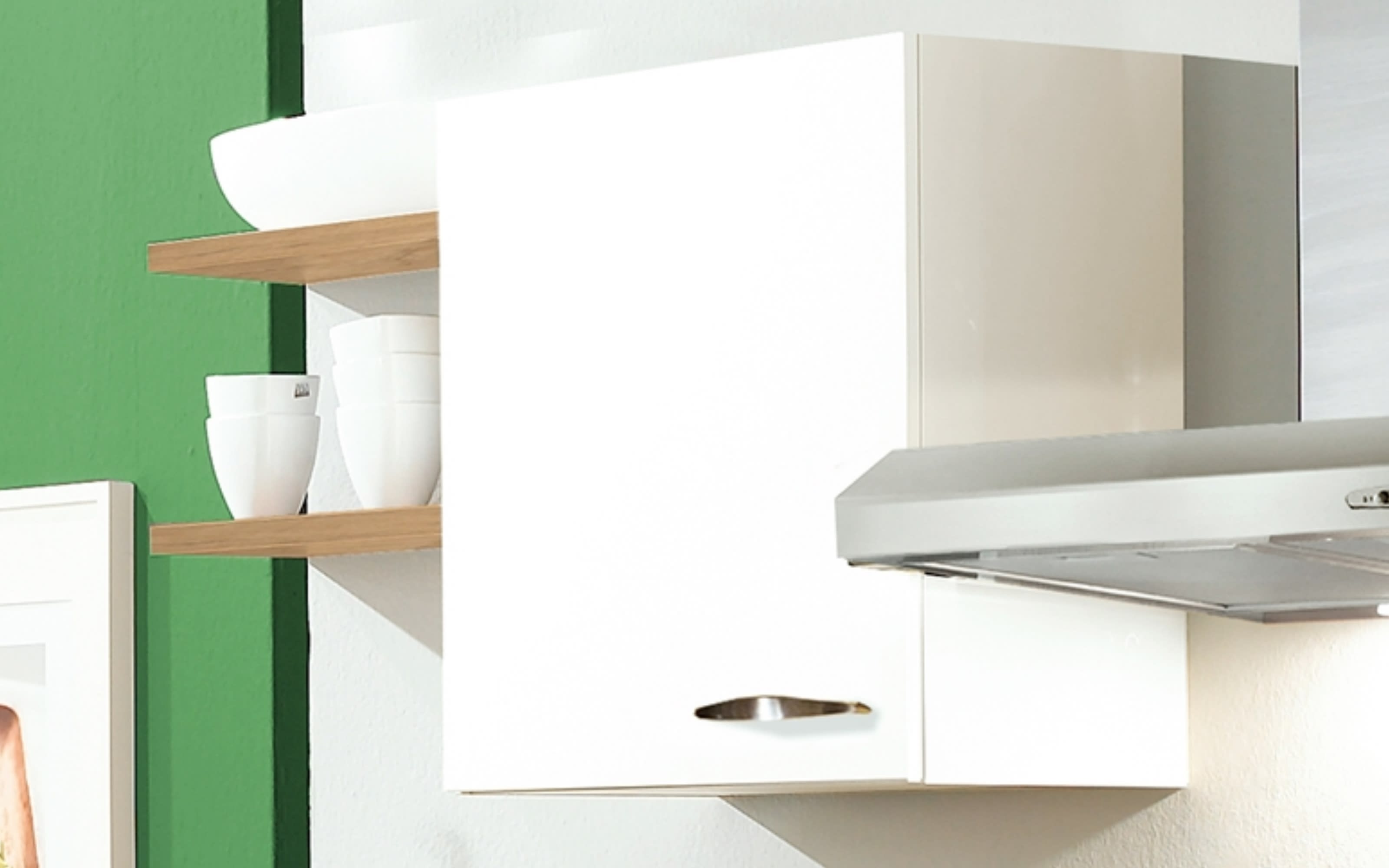 Einbauküche IP1200, magnolienweiß, inklusive Privileg Elektrogeräte