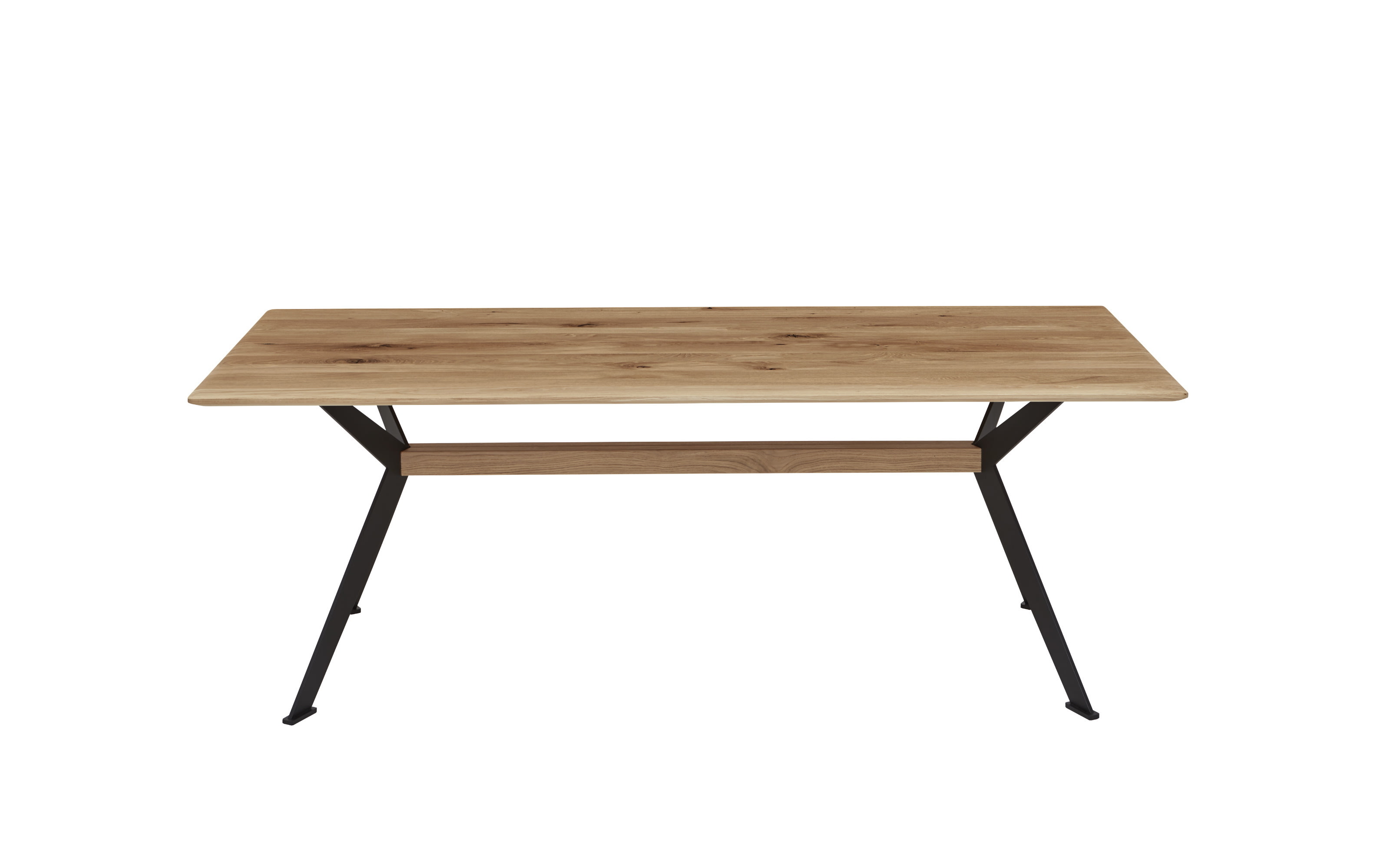Essgruppe WM 2140, Wildeiche soft gebürstet massiv