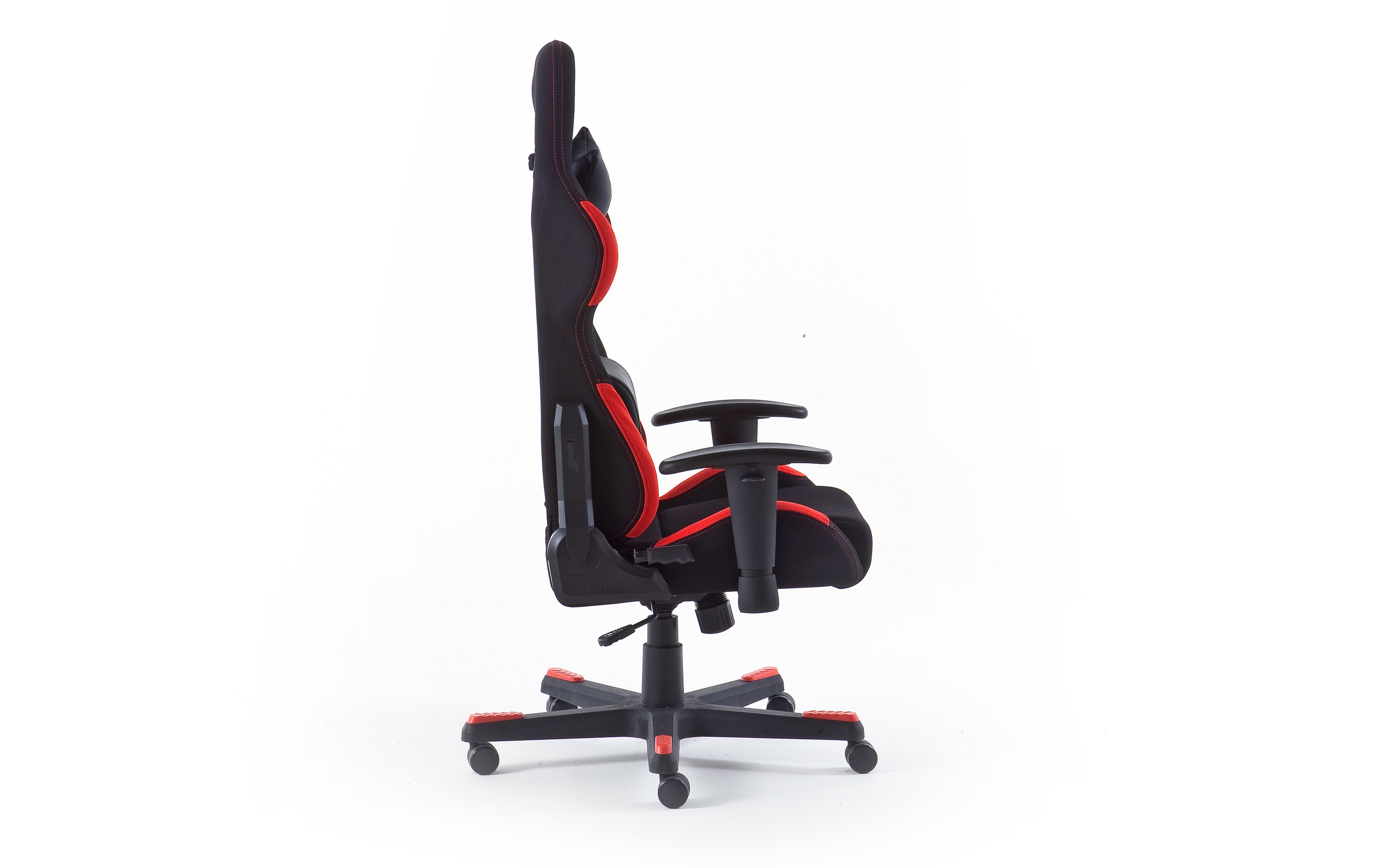 Bürosessel DX-Racer, Polyester, schwarz/rot