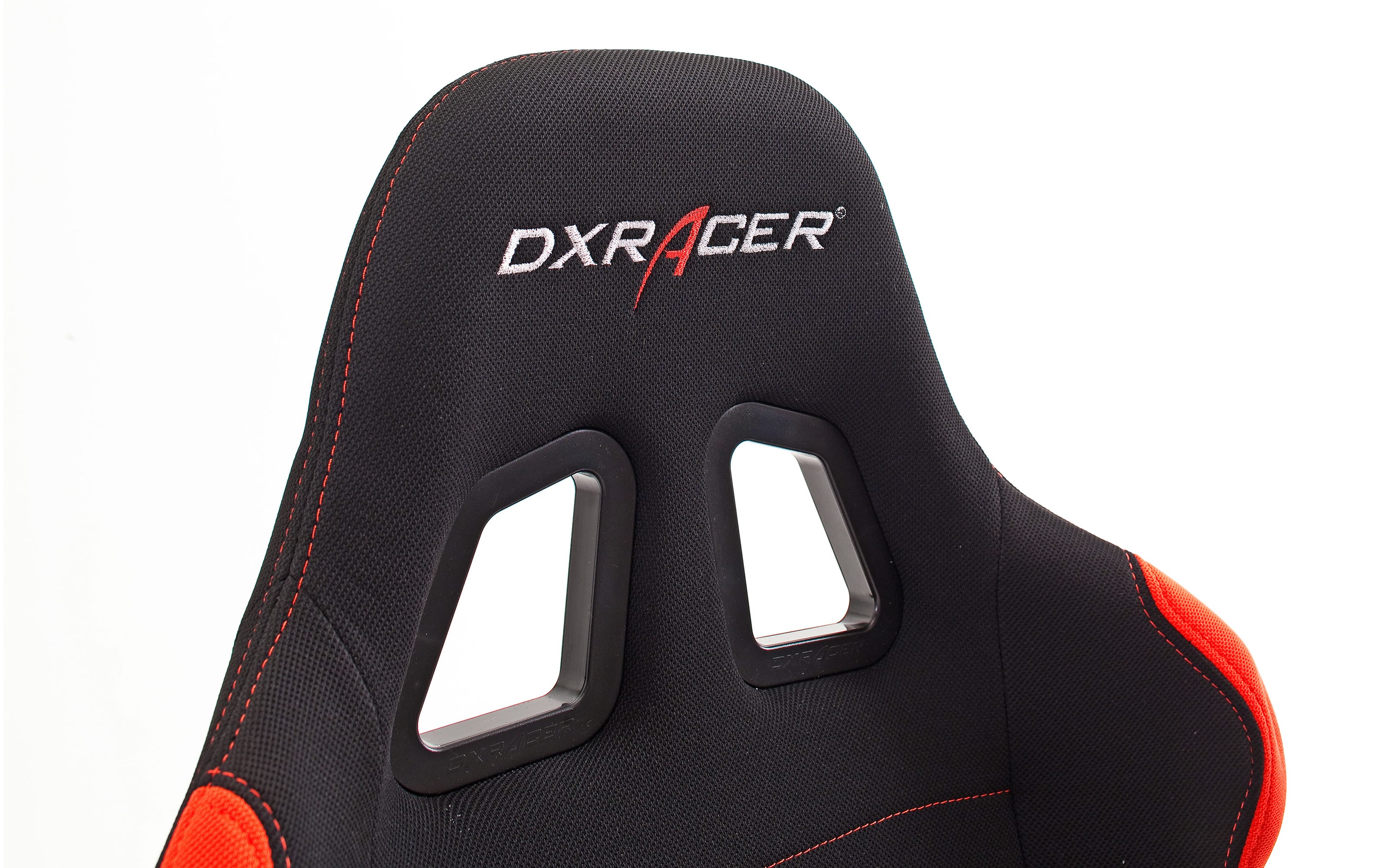 Bürosessel DX-Racer, Polyester, schwarz/rot