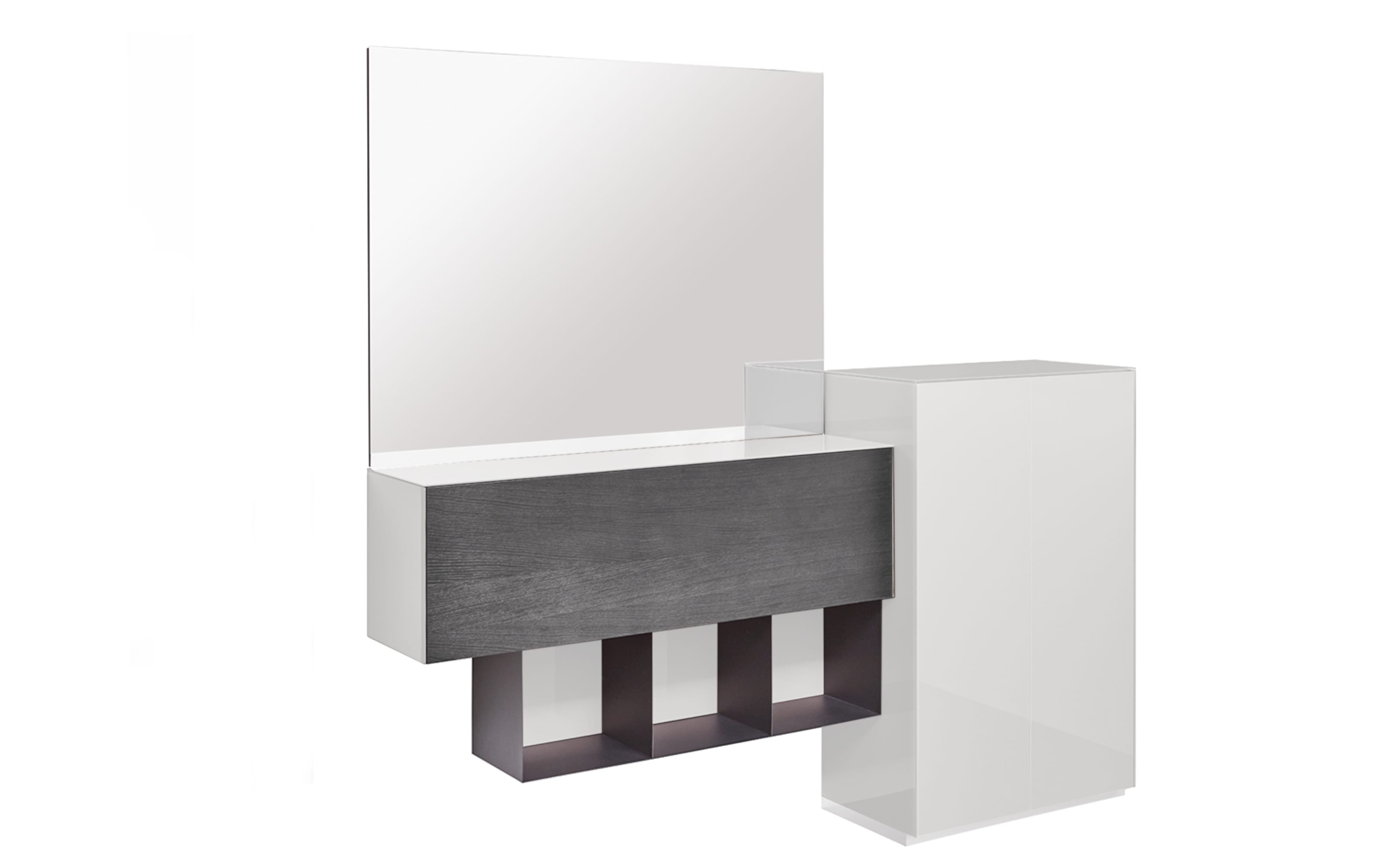 Schuhschrank 6001 in weiß glänzend online bei Hardeck kaufen