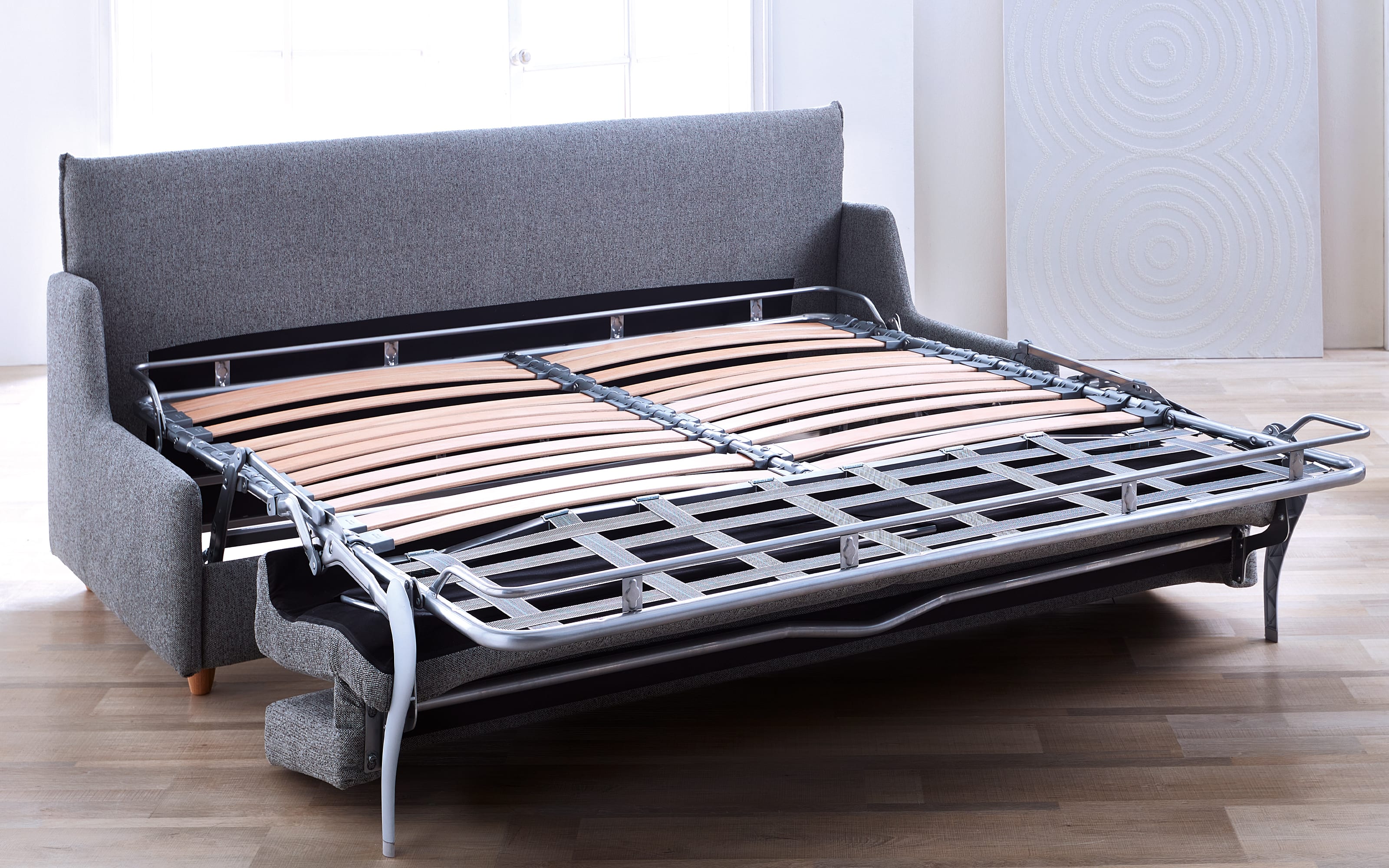 Schlafsofa Grande in blaugrau, Liegefläche ca. 180 x 200 cm online bei