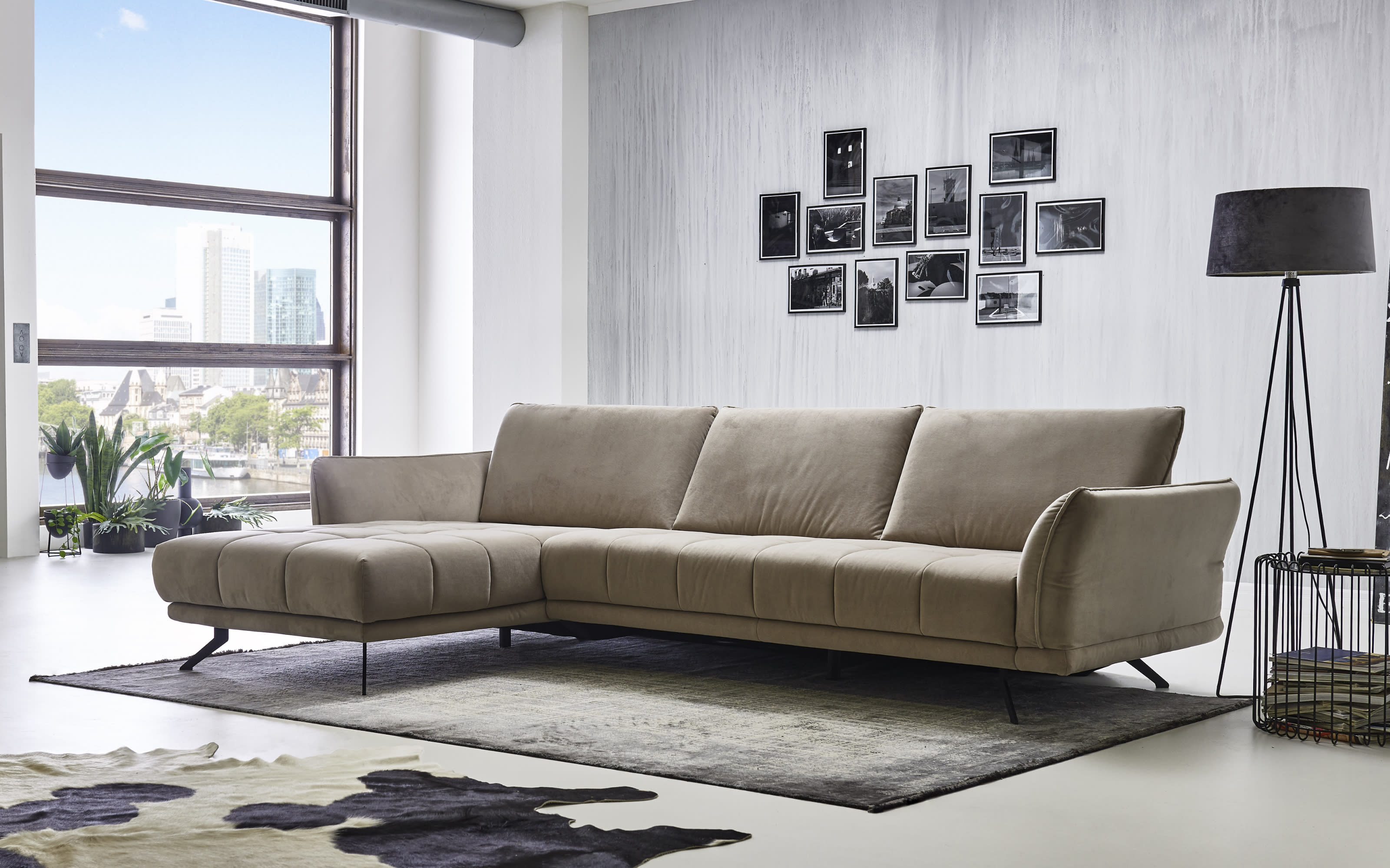 Wohnlandschaft Mp In20041 In Smoke Canape Links Online Bei Hardeck Kaufen