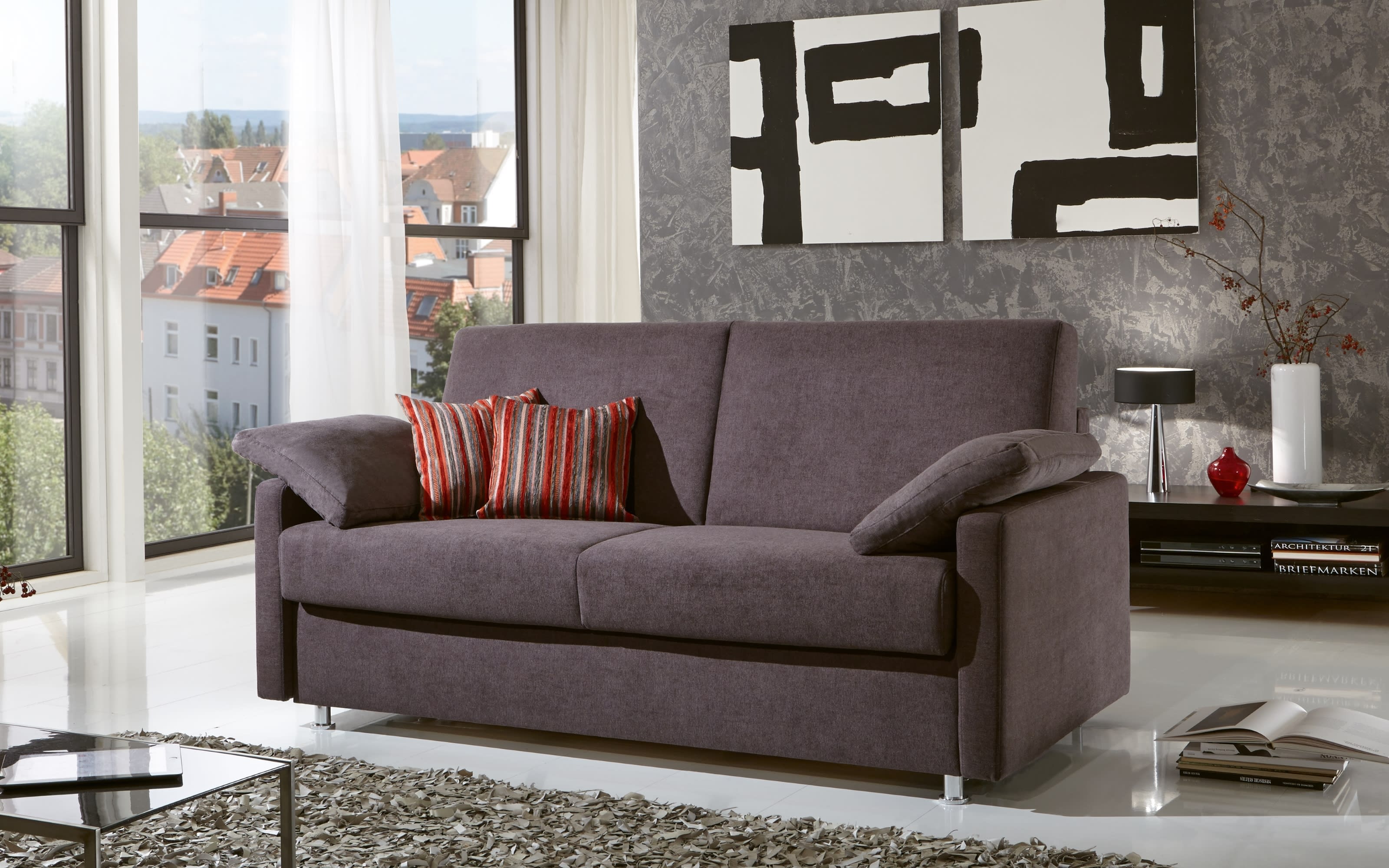 Schlafsofa Styling in elefant online bei Hardeck kaufen