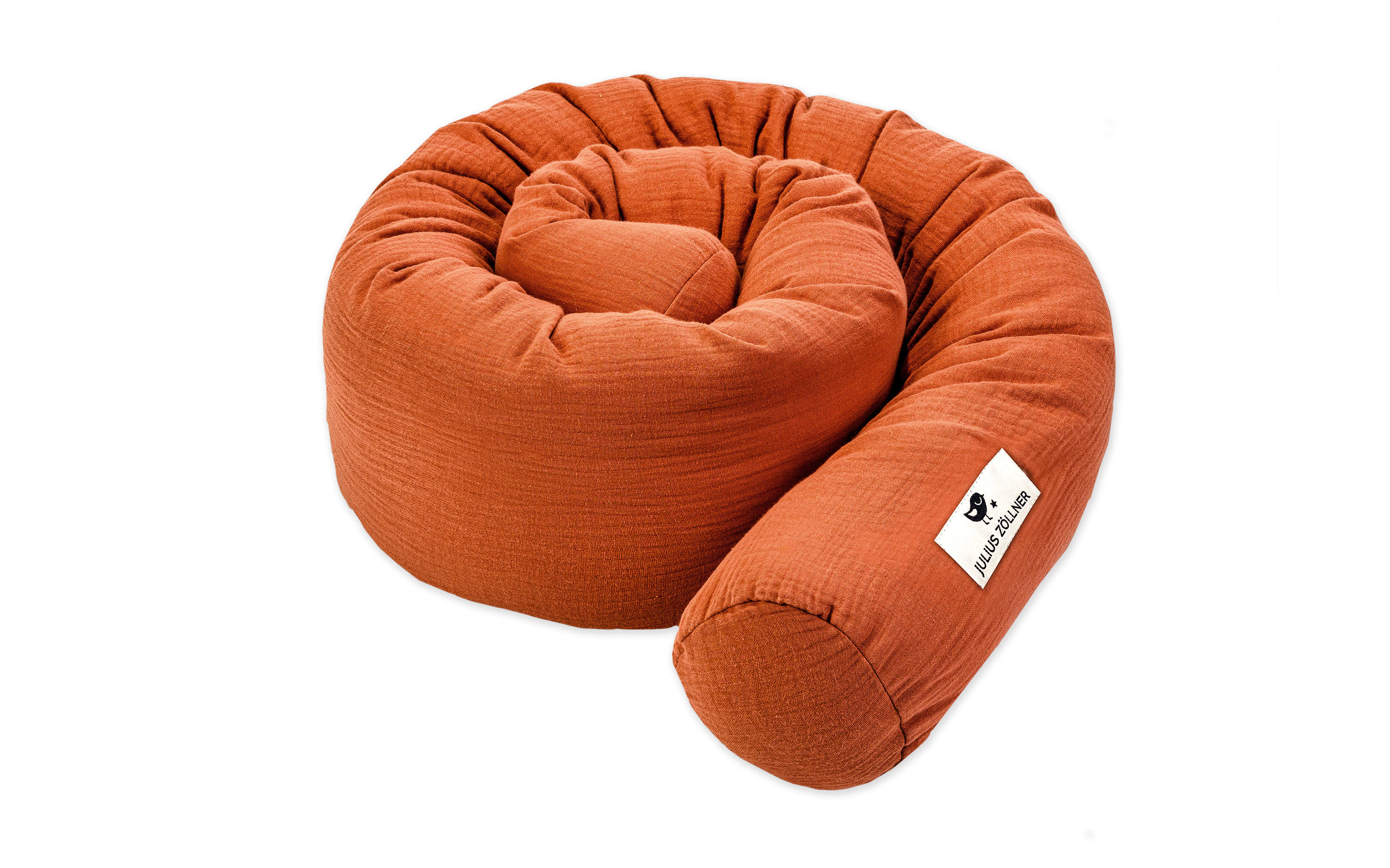 Nestchenschlange, uni Rost, 180 cm