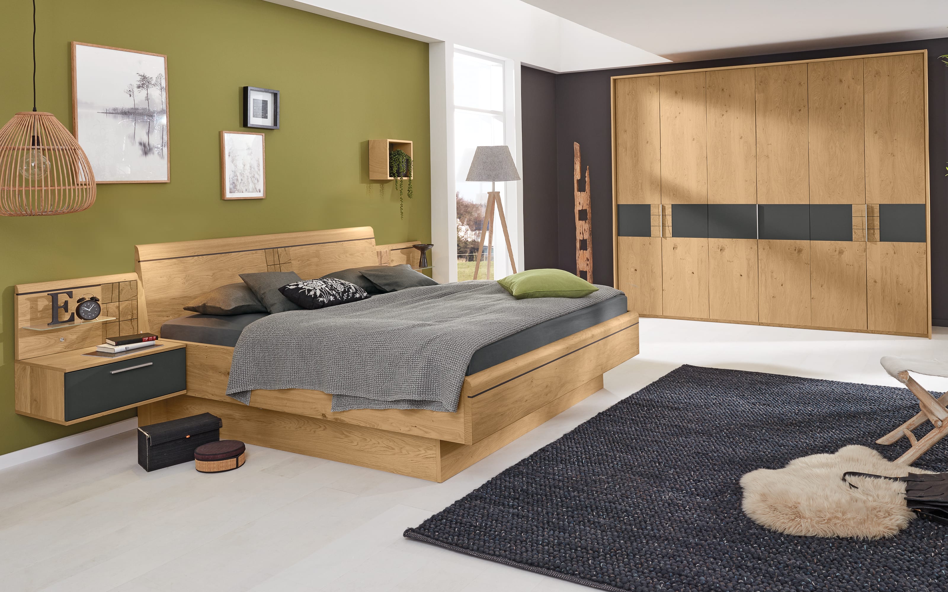 Schlafzimmer Montreal In Balkeneiche Furniert Online Bei Hardeck Kaufen