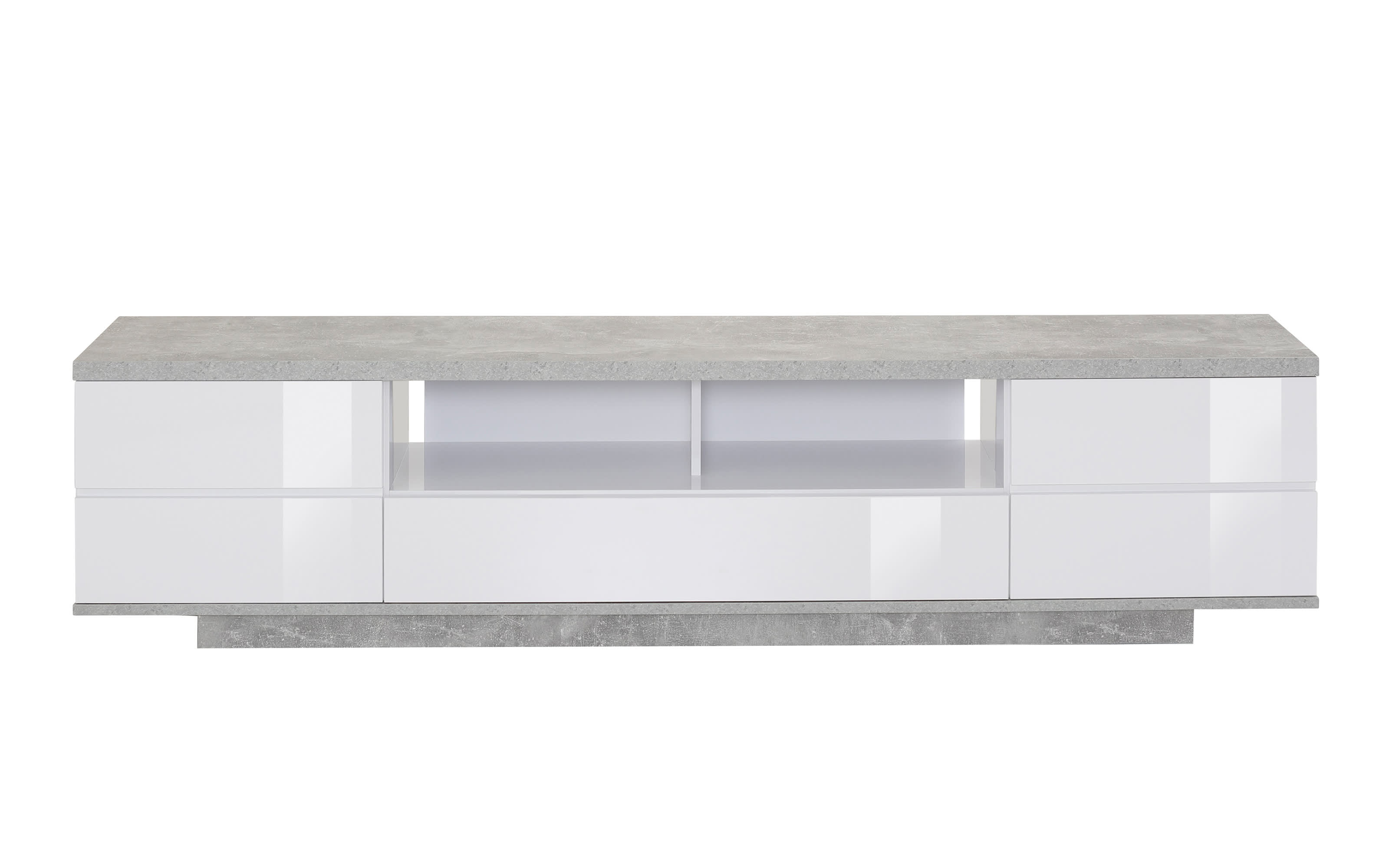 TVLowboard in Betonfarbigweiß online bei Hardeck kaufen