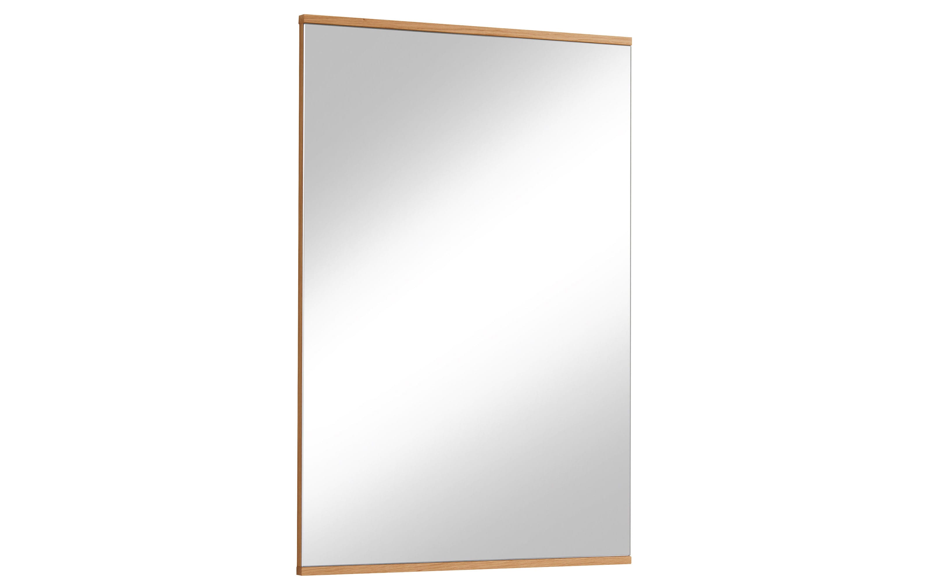 Spiegel Loveno II aus Eiche Bianco, 56 x 82 cm
