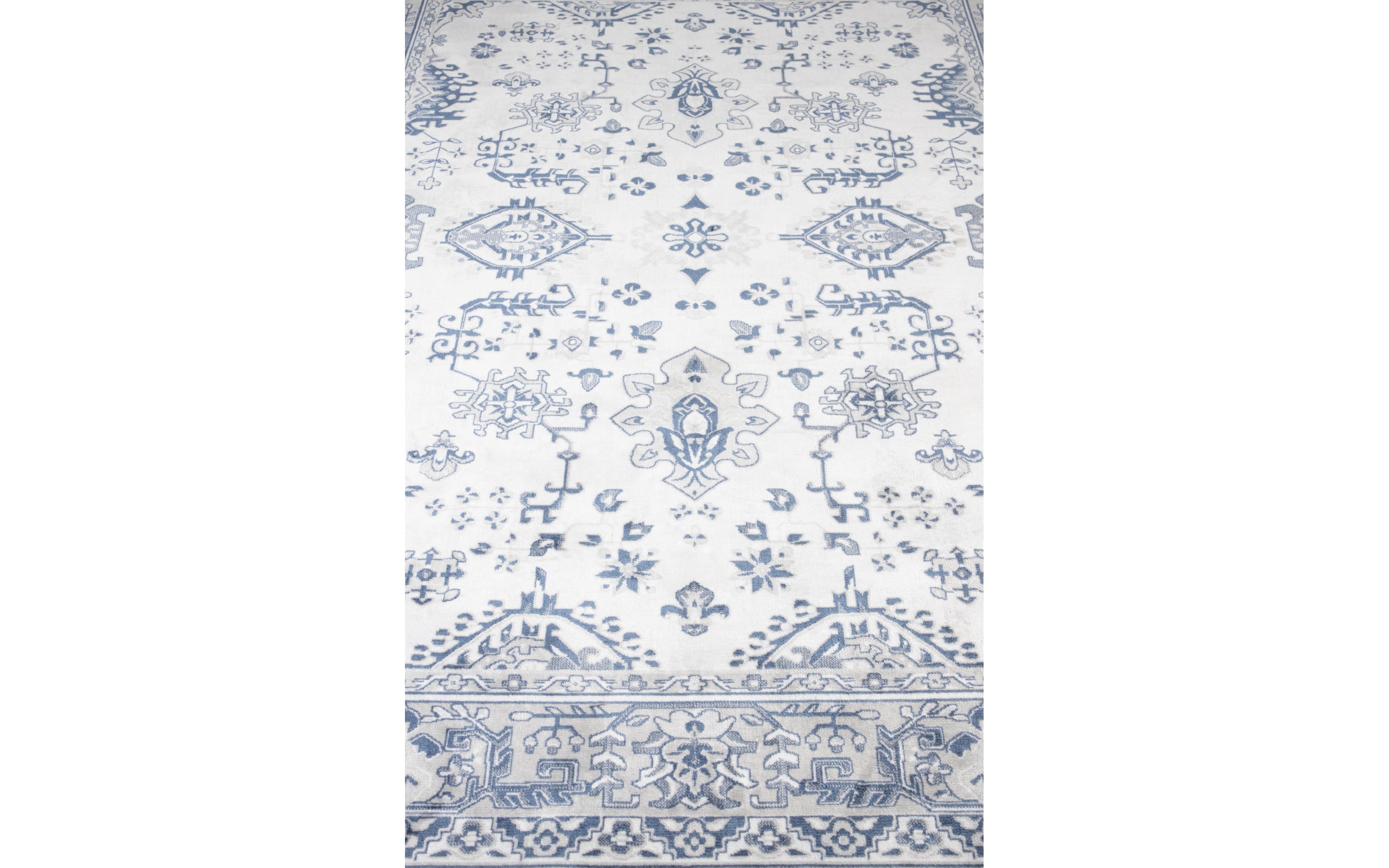 Teppich Reza in blau, 160 x 230 cm