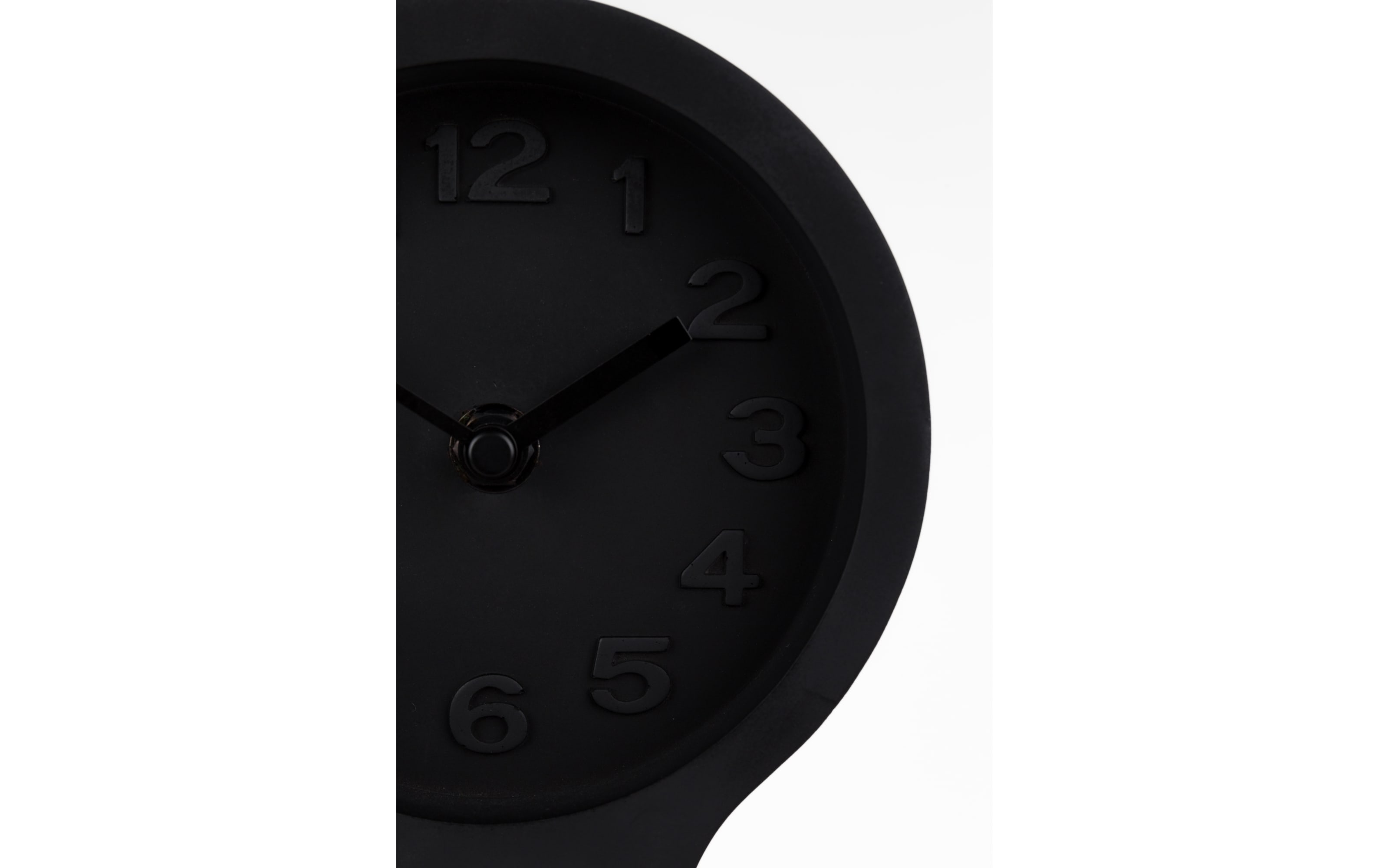 Tischuhr Pendulum Time All, schwarz