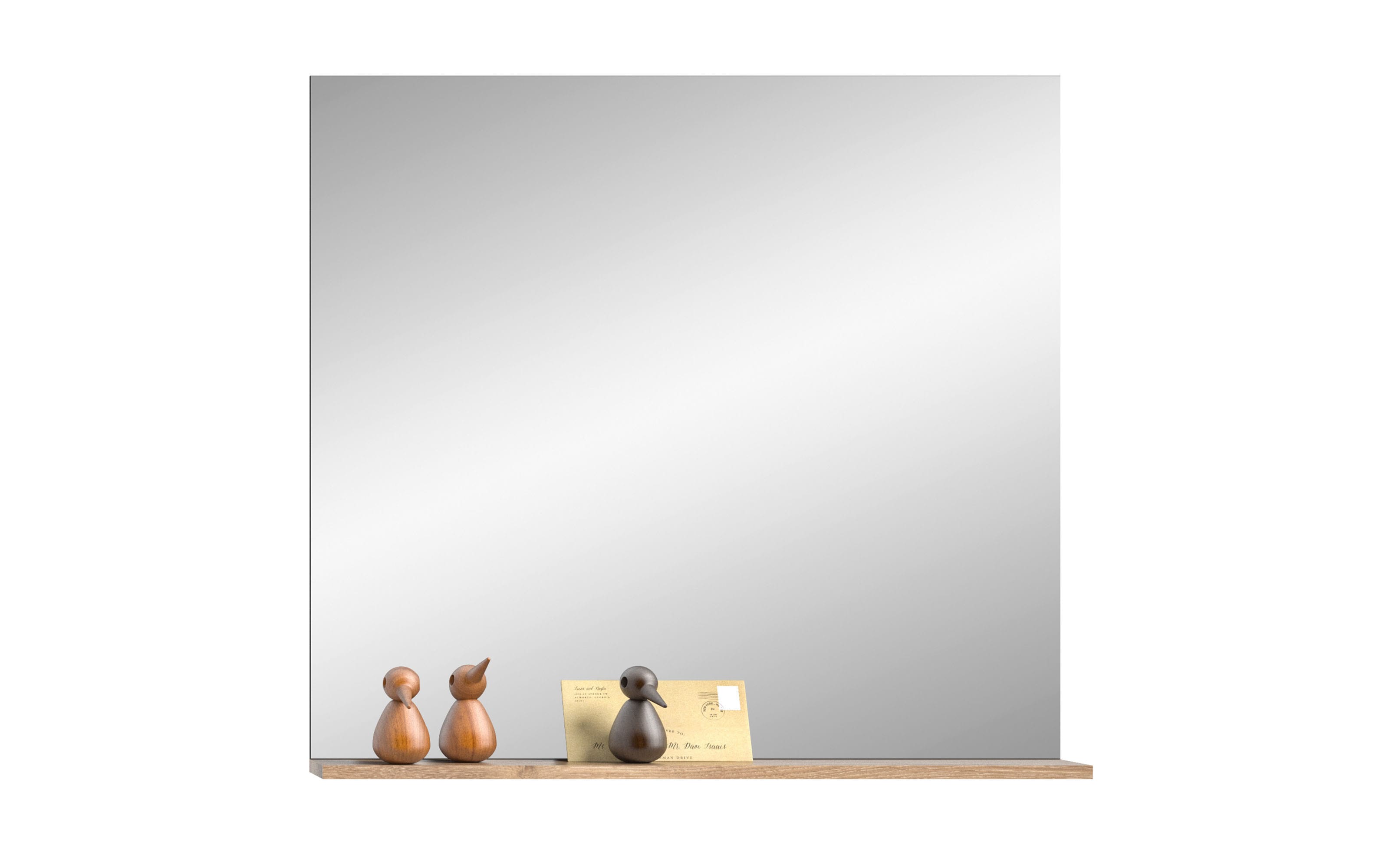 Spiegel Mason, Eiche-Nachbildung, 90 x 84 cm