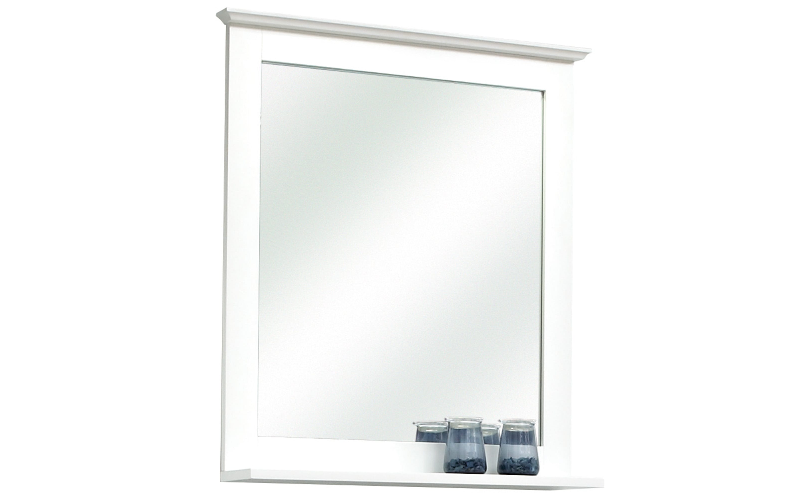 badspiegel jasper, weiß, höhe ca. 68 cm