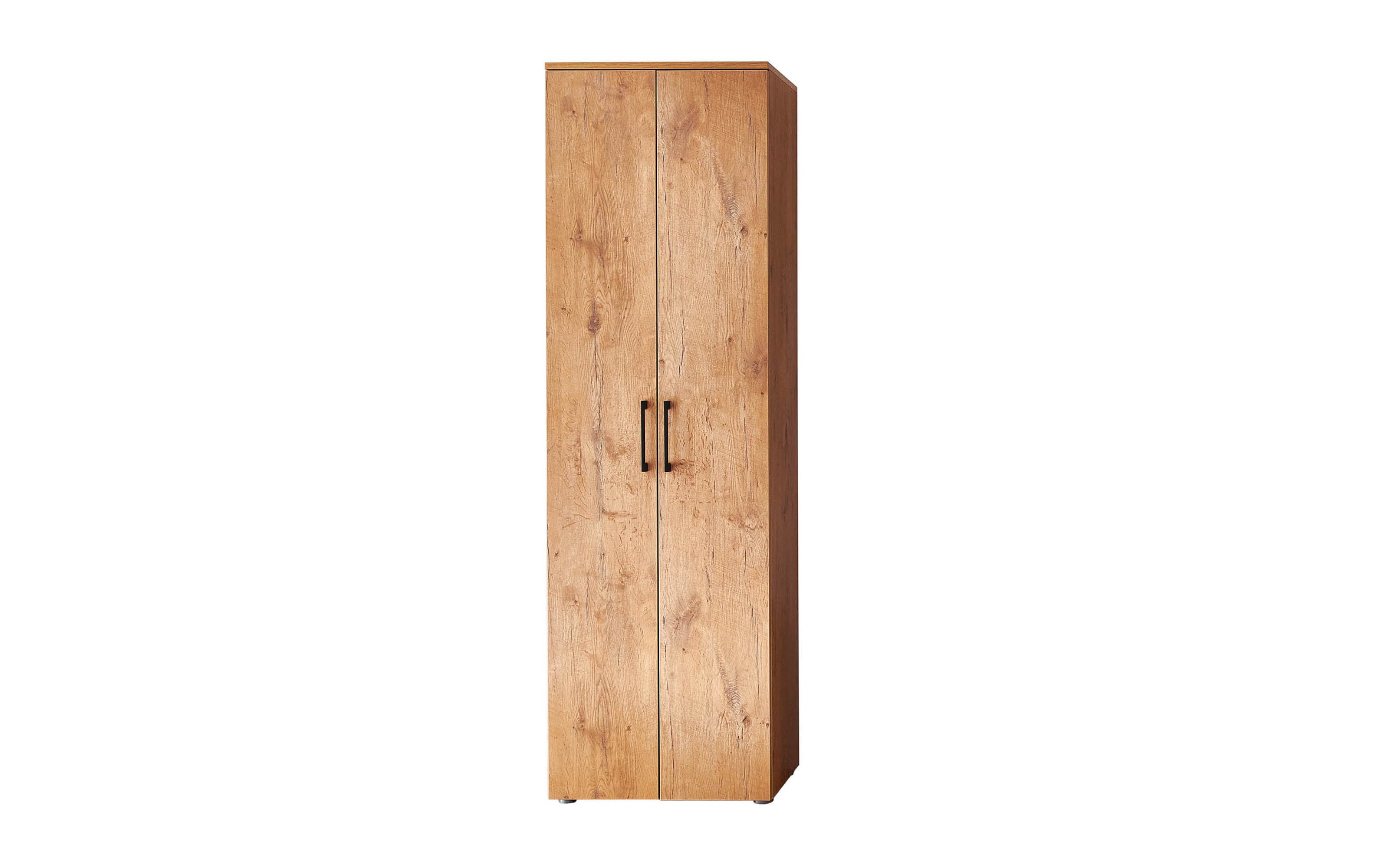 Garderobenschrank Nostro, Wildeiche-Nachbildung