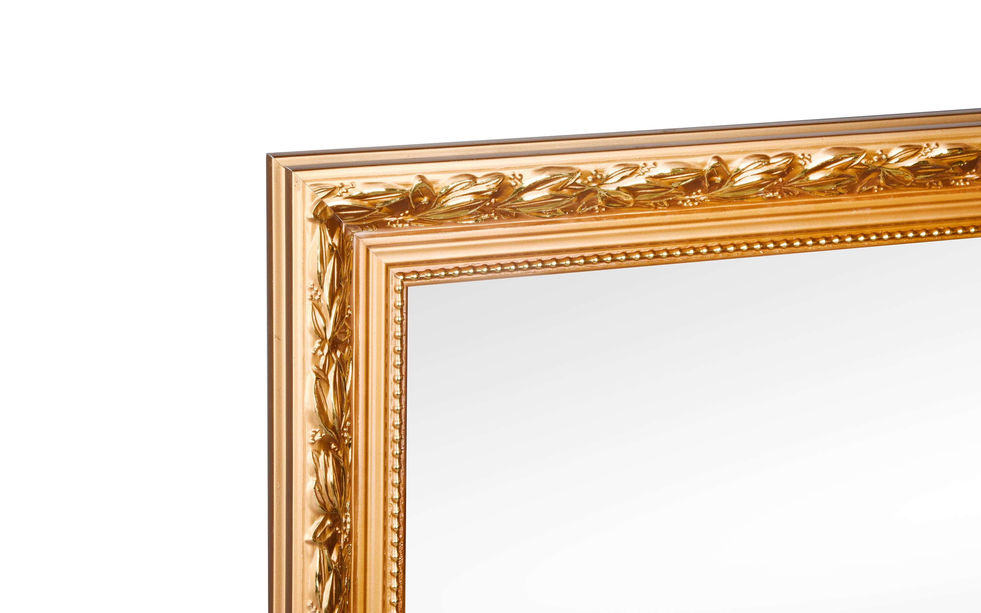 Rahmenspiegel Sonja in goldfarbig, 55 x 70 cm