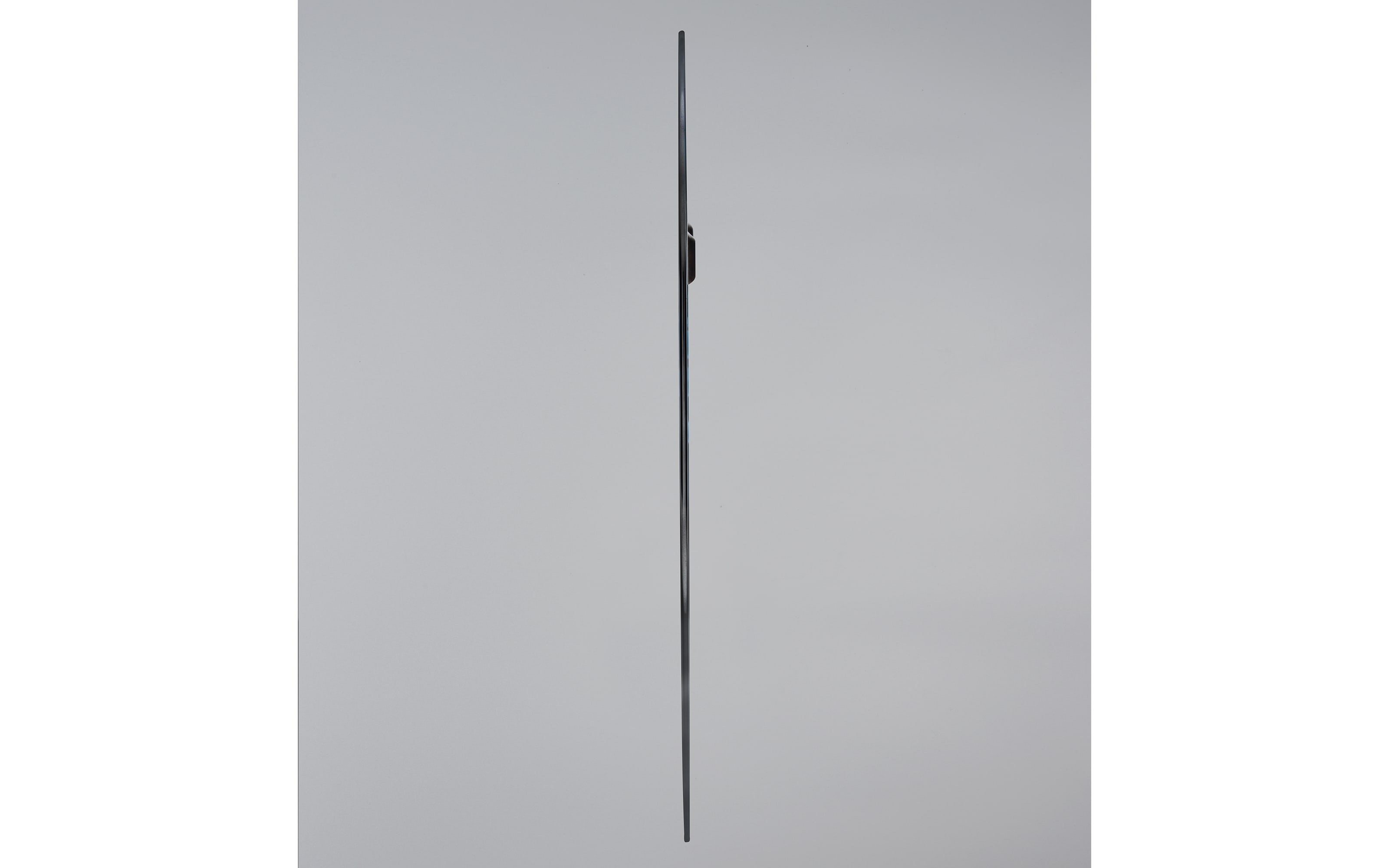 Metallspiegel Esra in schwarz, 50 cm