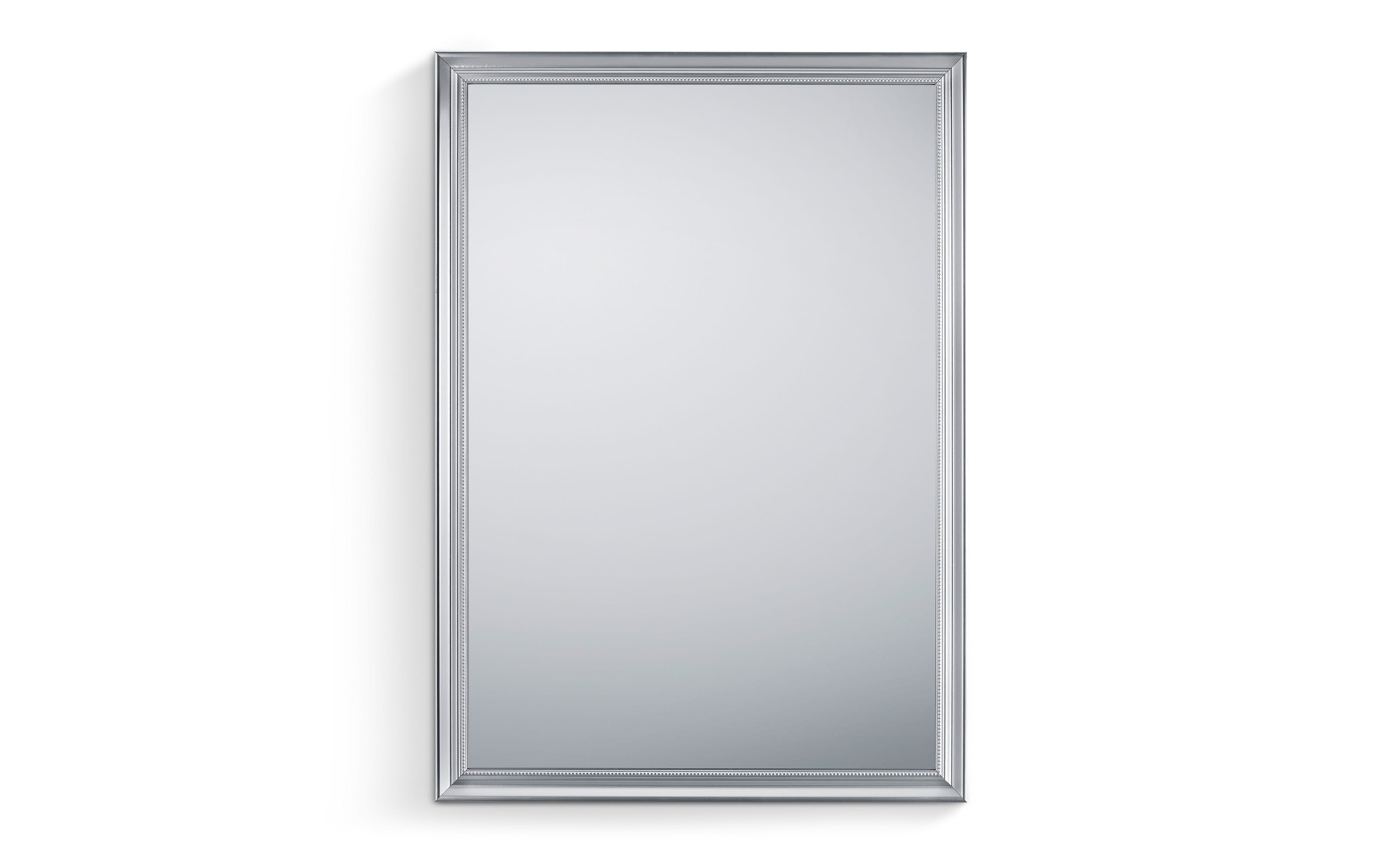 Rahmenspiegel Karina in silberfarbig, 50 x 70 cm