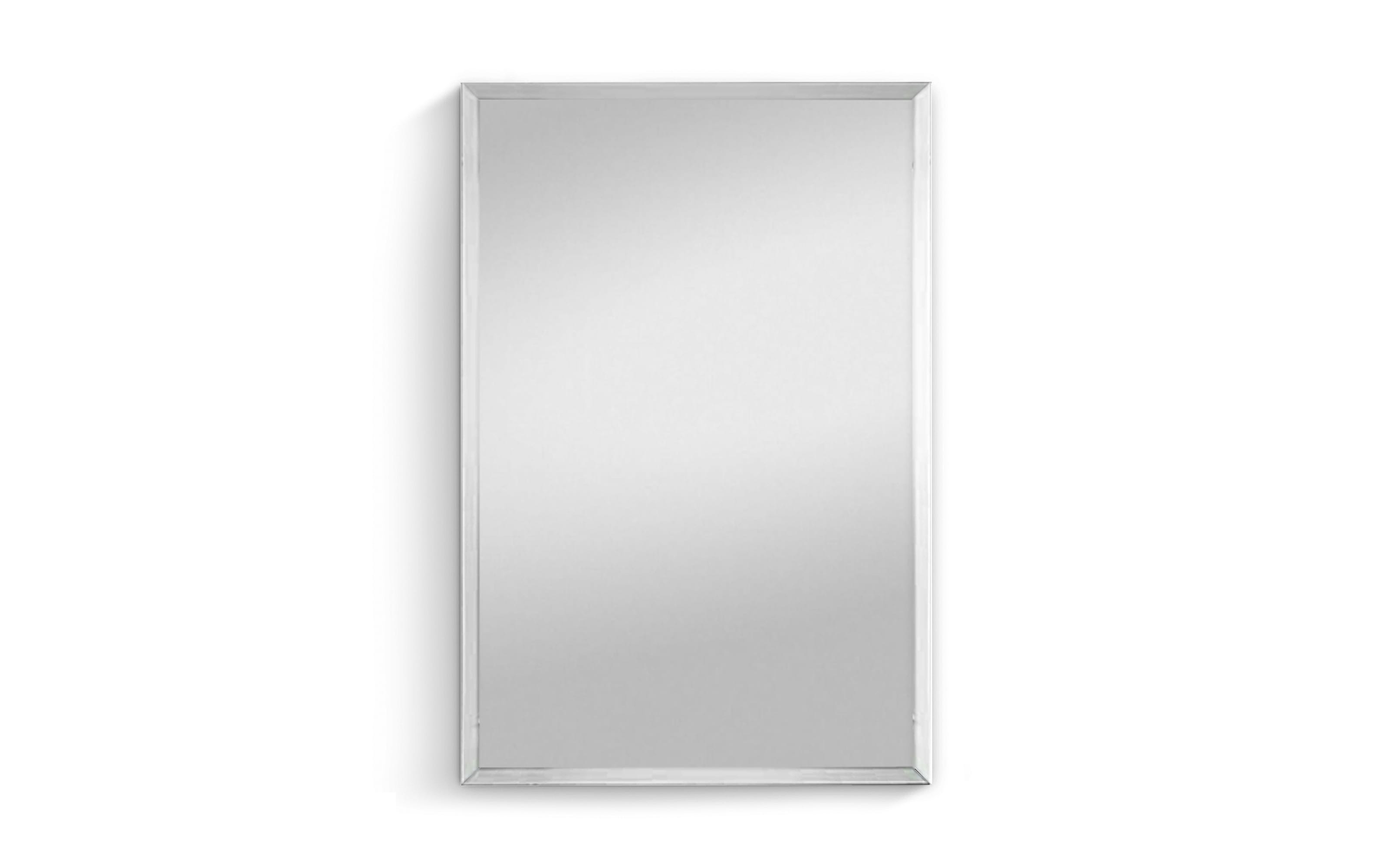Facettenspiegel Rosi in silberfarbig, 50 x 70 cm