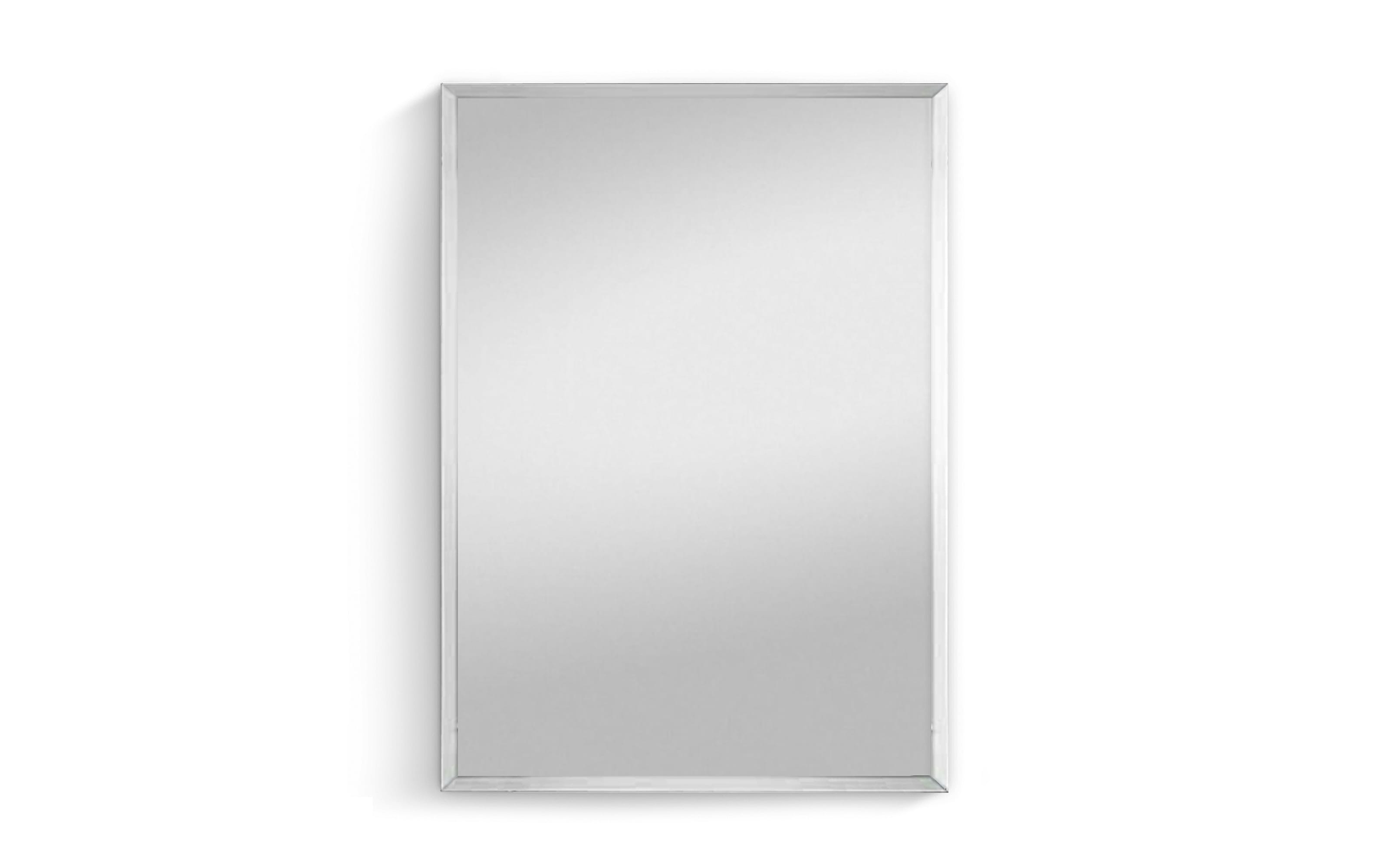 Facettenspiegel Rosi in silberfarbig, 40 x 60 cm