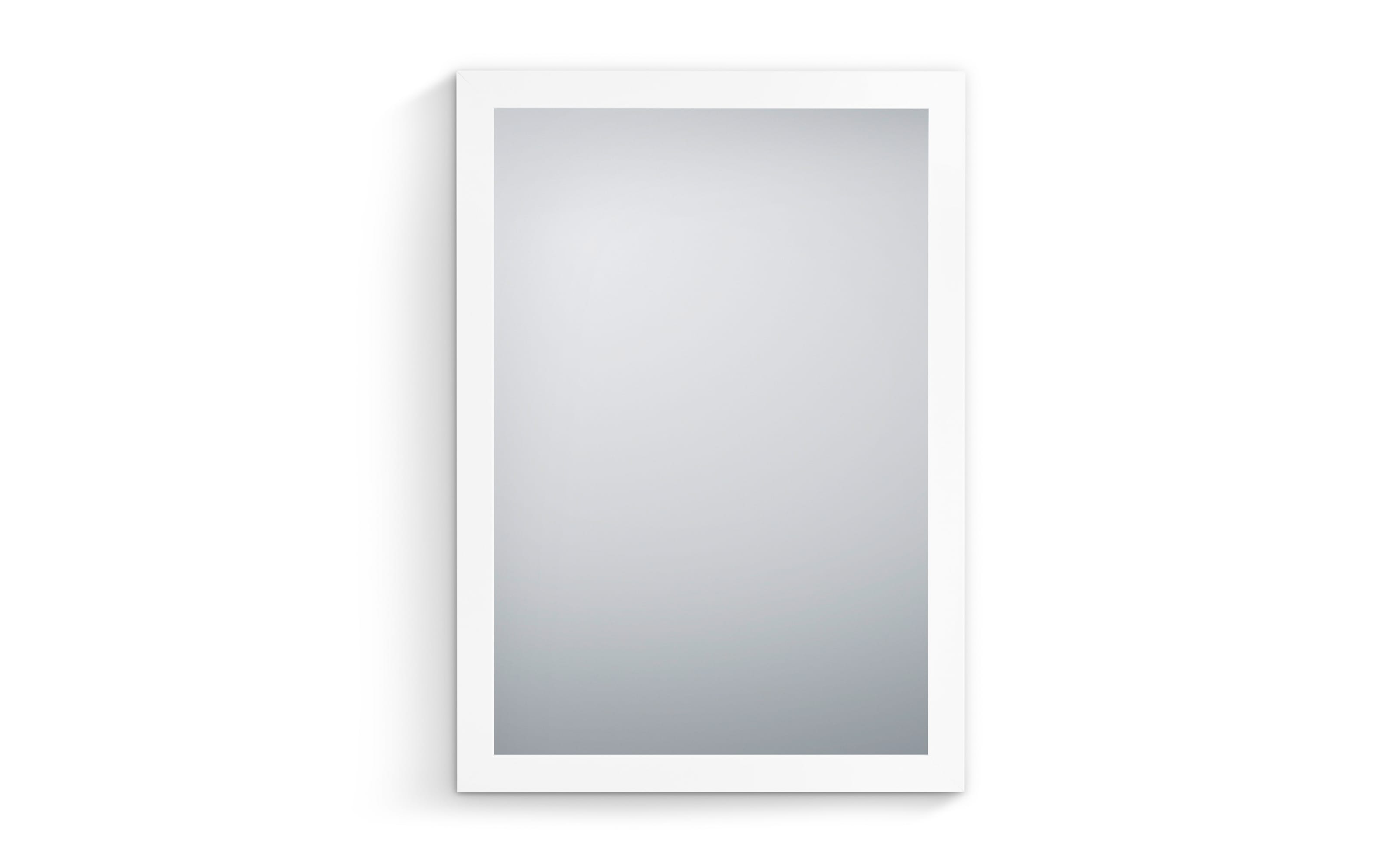 Rahmenspiegel Thea, weiß, 48 x 68 cm 