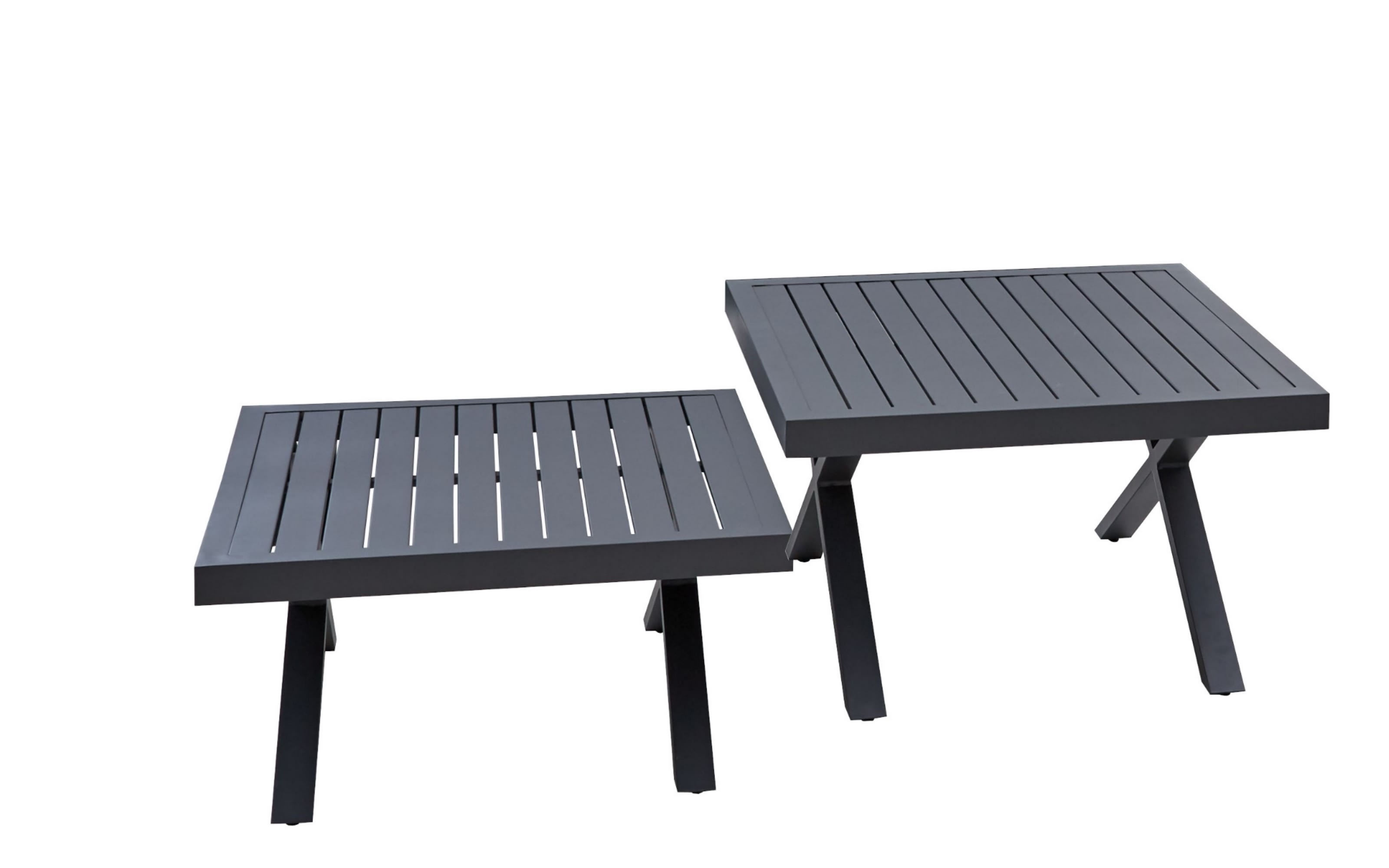 GartenBeistelltisch Vesta im 2erSet in anthrazit online bei Hardeck