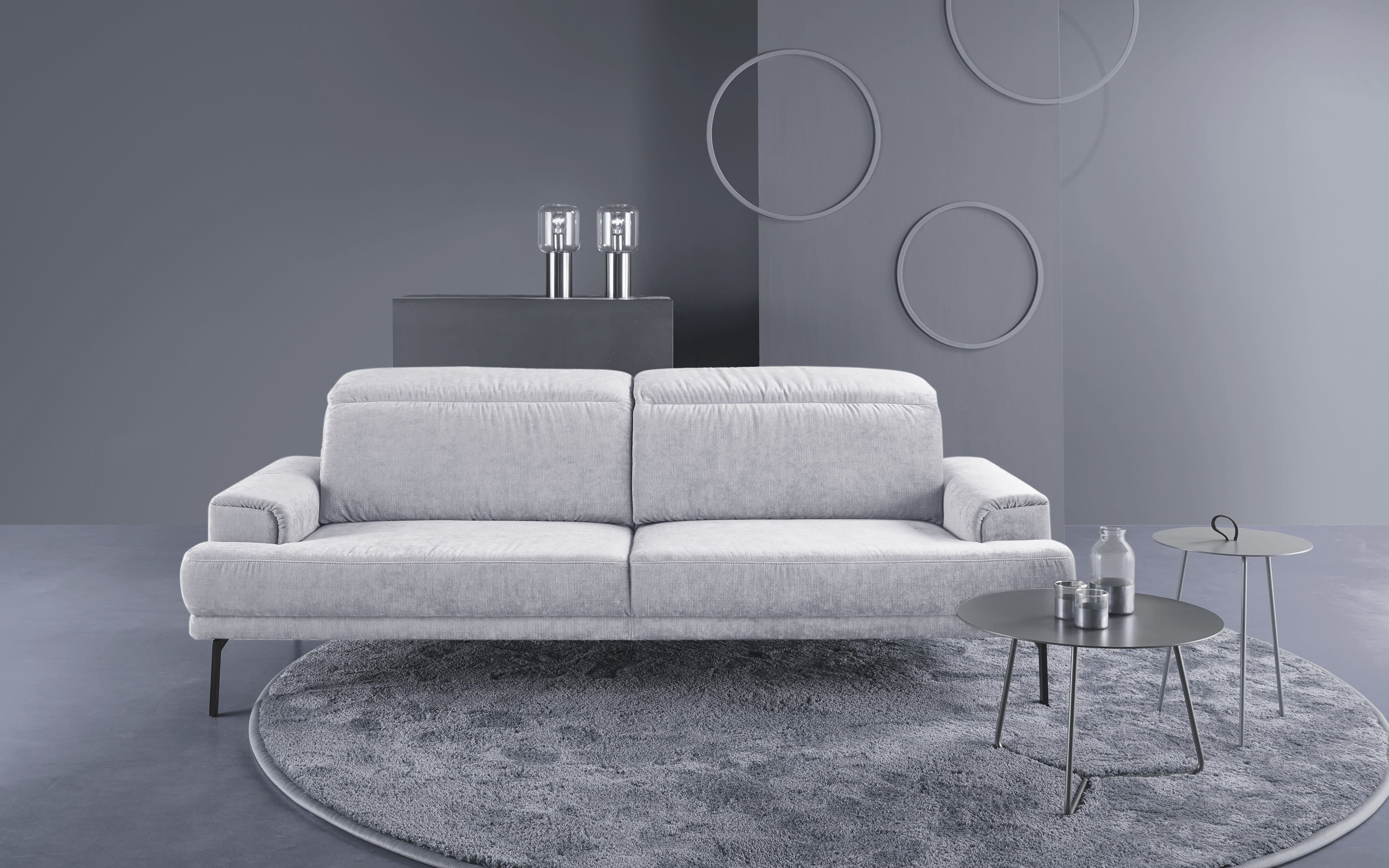 Sofa MR 4580, light blue