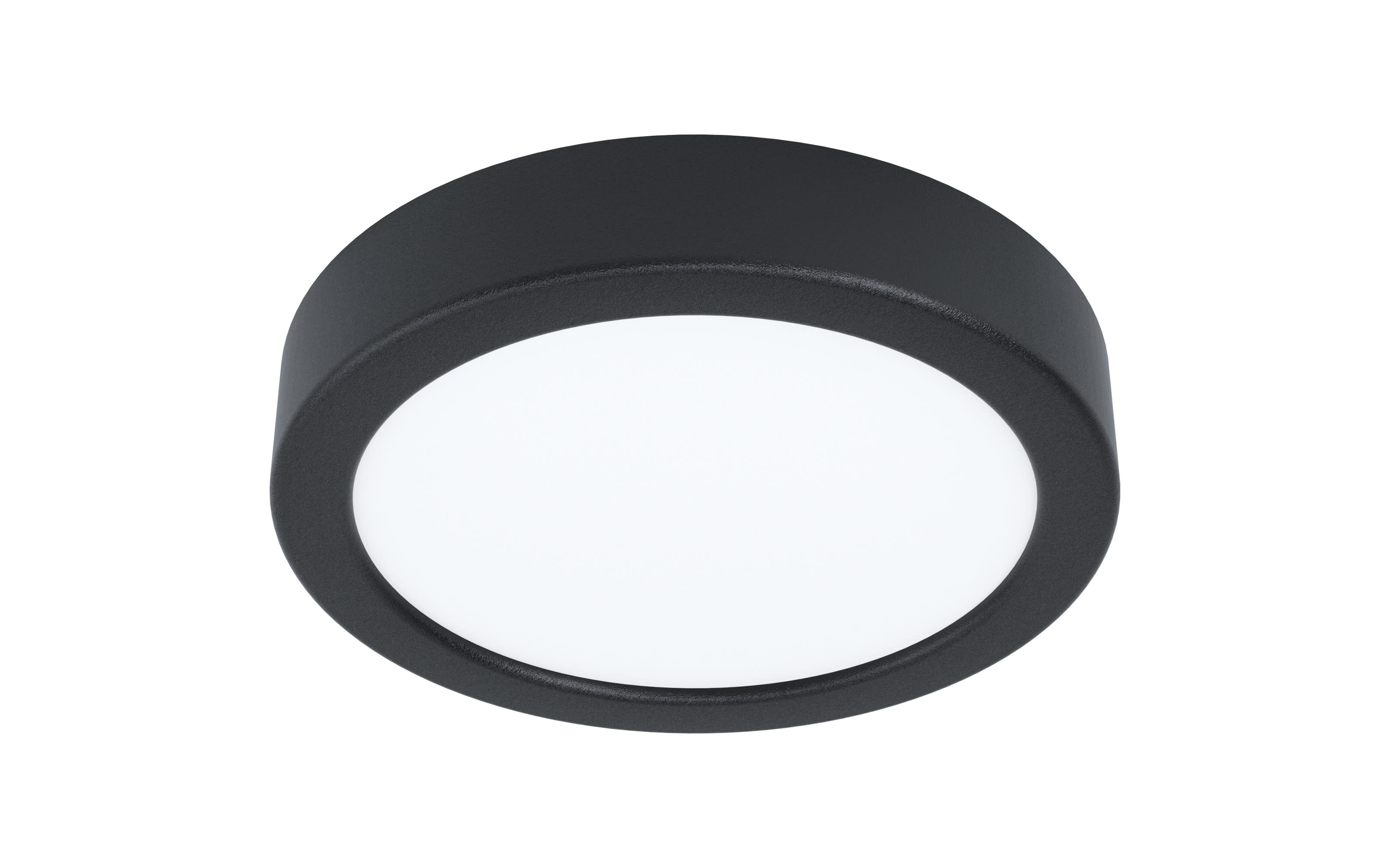 LED-Deckenleuchte Fueva 5 in schwarz, 16 cm
