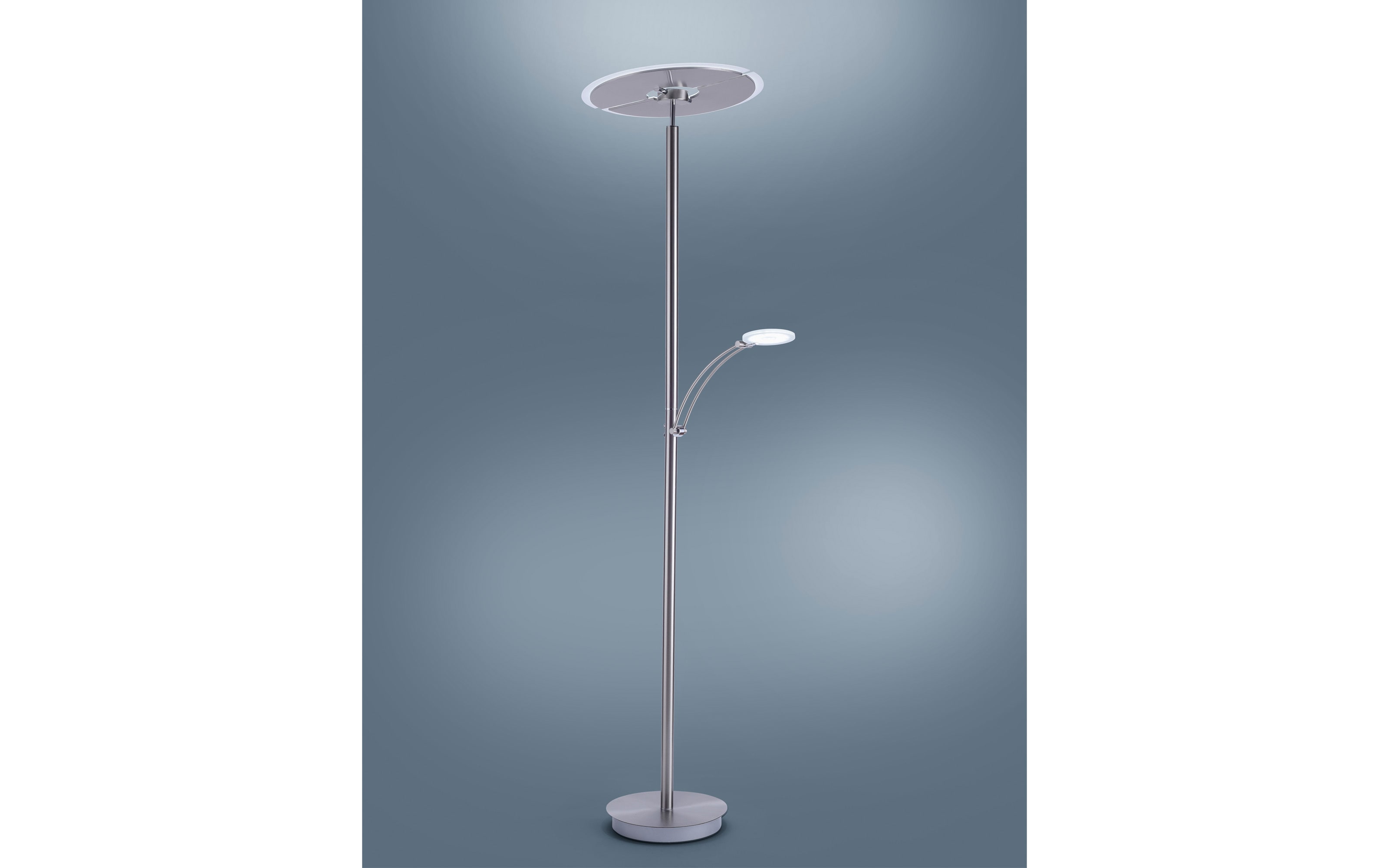 LED-Standleuchte Artur, nickel matt, 200 cm