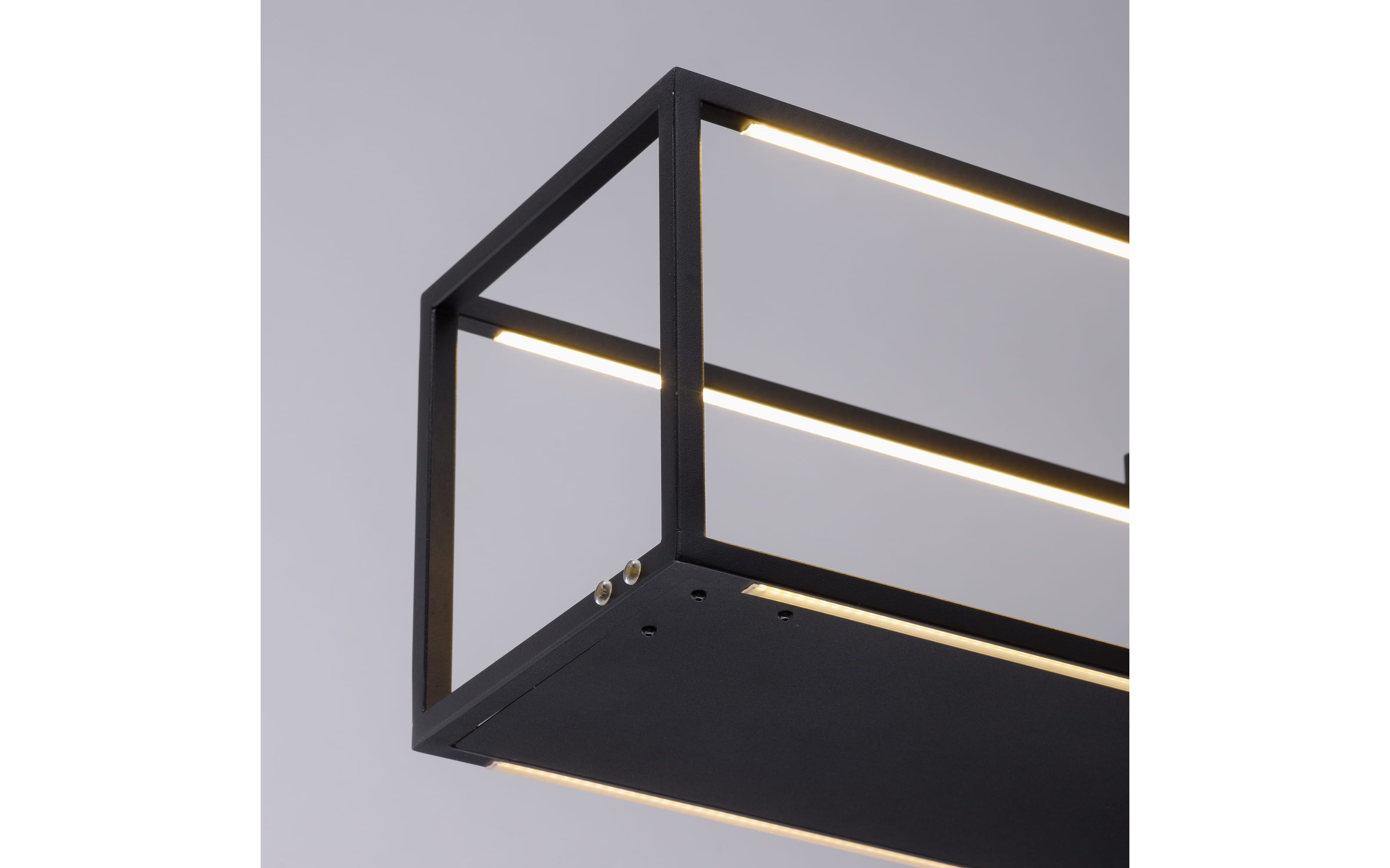 LED-Pendelleuchte Contura in schwarz, 105 cm